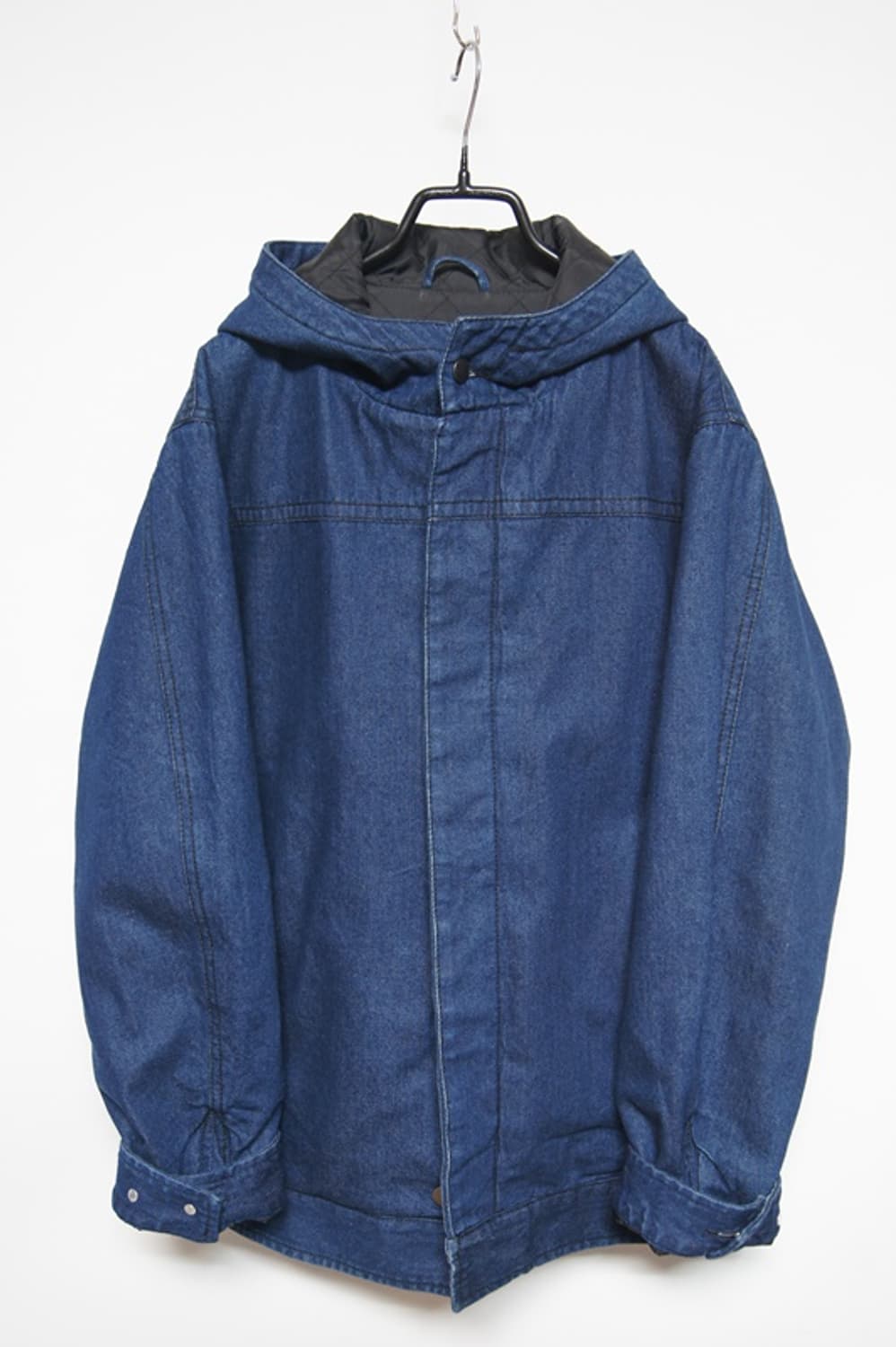 꼼데가르송 정품 후드 데님 블루종 M 상품이미지1
