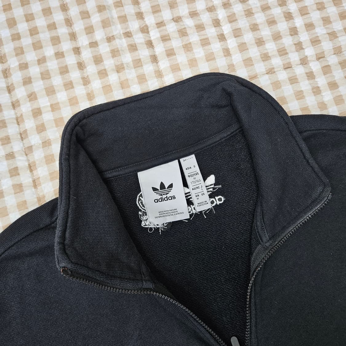 아디다스X앙드레사라이바 반지업 맨투맨 남자100 상품이미지3