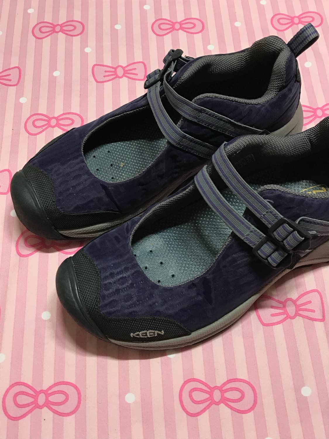 Keen 킨 메리제인 퍼플 하구미 슈즈 상품이미지2