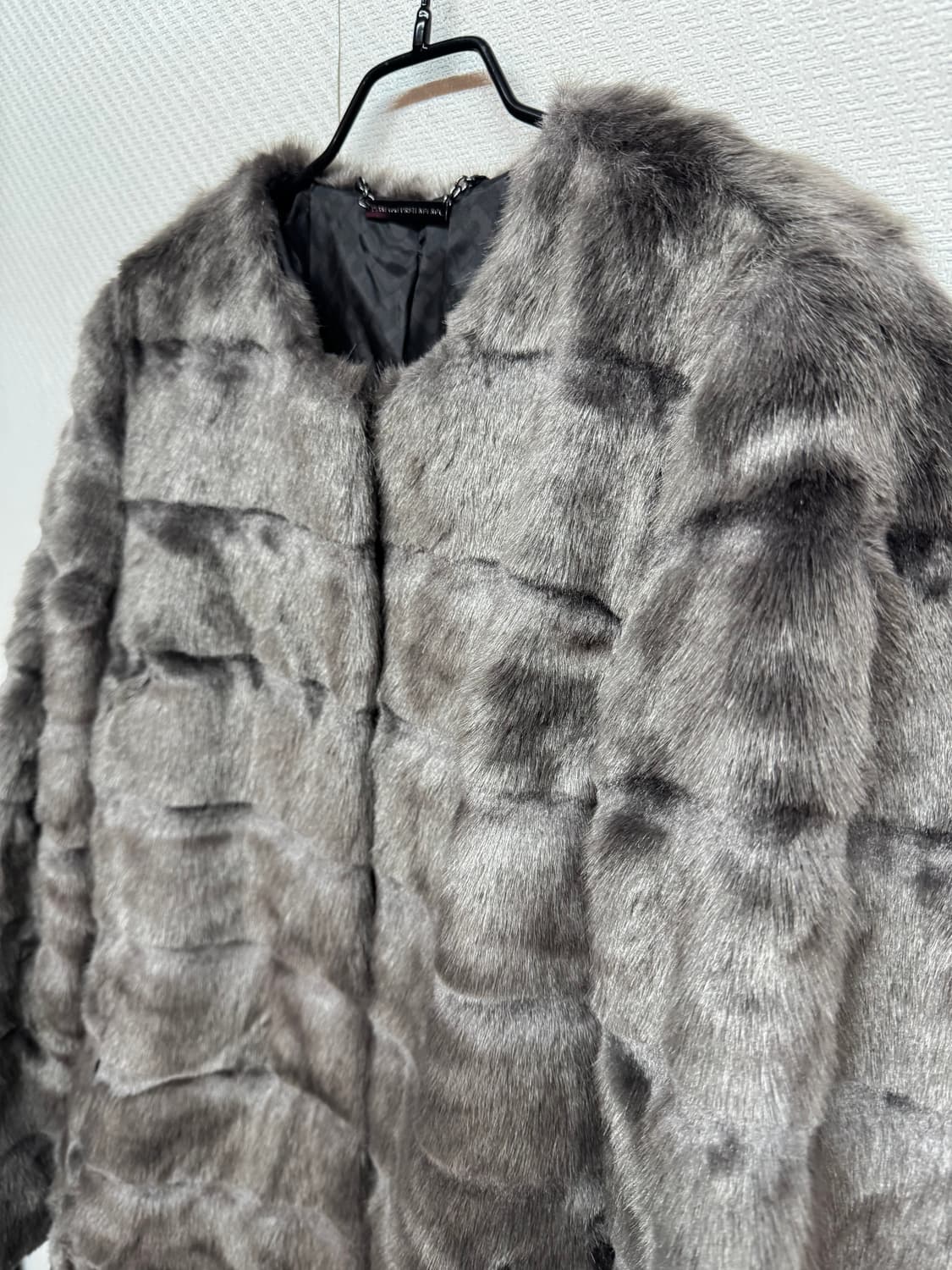 DVF다이앤 인조모피 코트 S(S) 상품이미지2