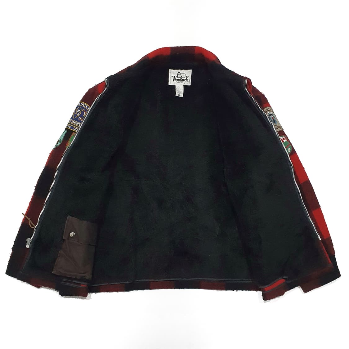 울리치 60~70s 버팔로 울 자켓 패치워크 XL (110~120) 상품이미지9
