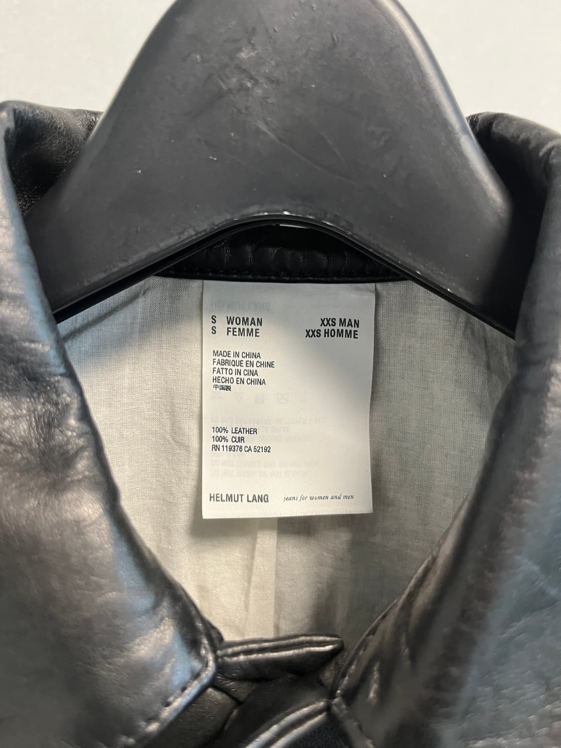 helmut lang 가죽자켓 S사이즈 상품이미지3