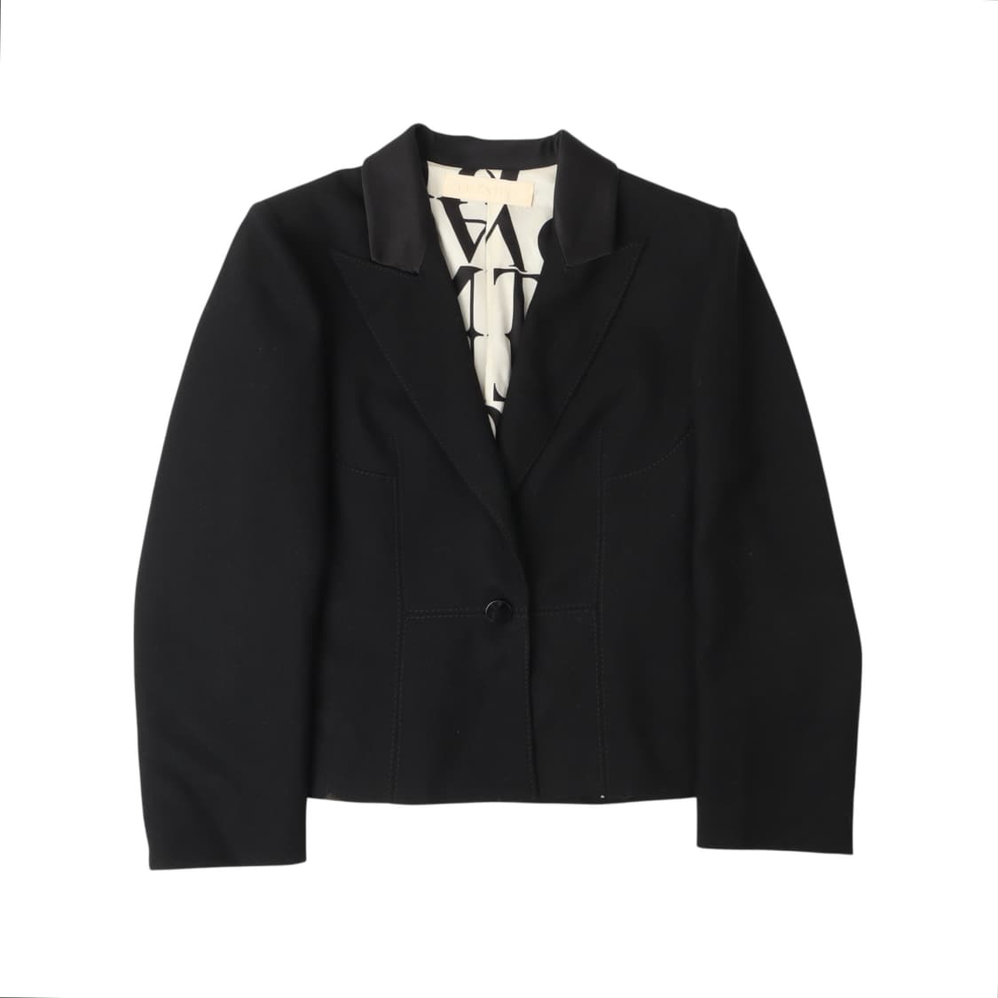 발렌티노 스트럭쳐 1B 라나 울 블레이저 자켓 상품이미지1