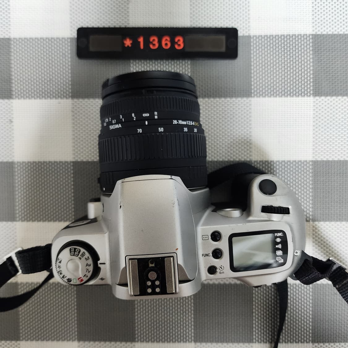 캐논 EOS 키스 데이터백 필름카메라 28-70 줌렌즈 상품이미지3