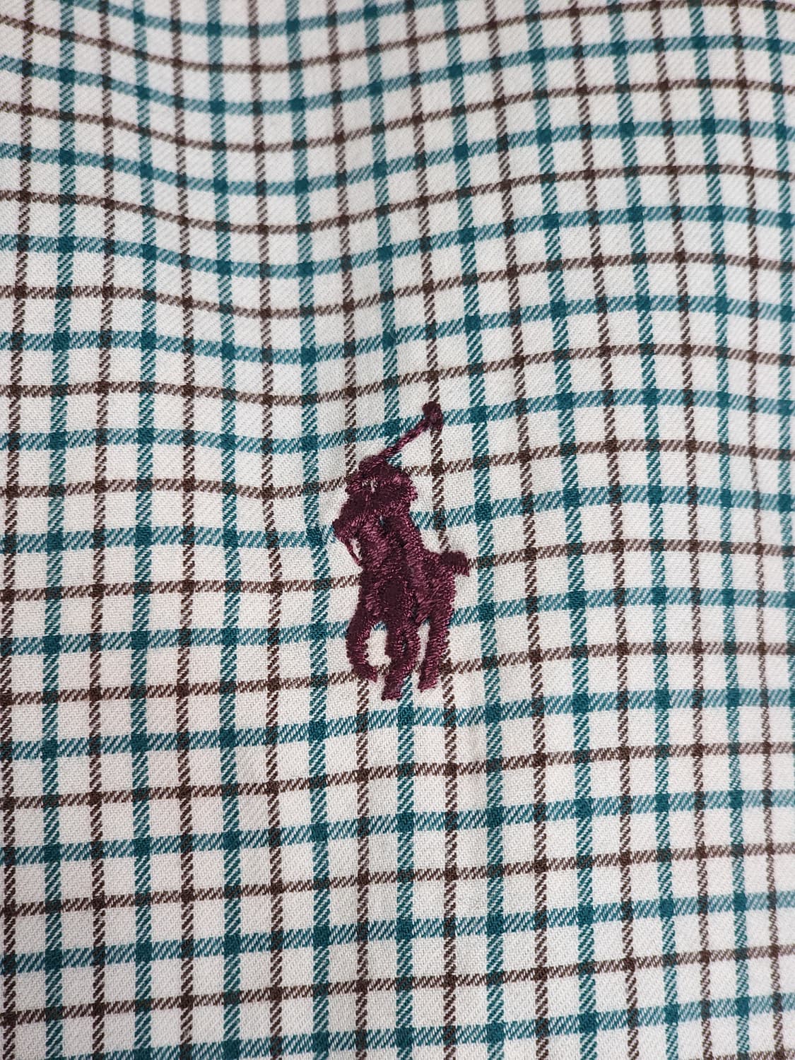 랄프로렌 체크 셔츠 XS 상품이미지2