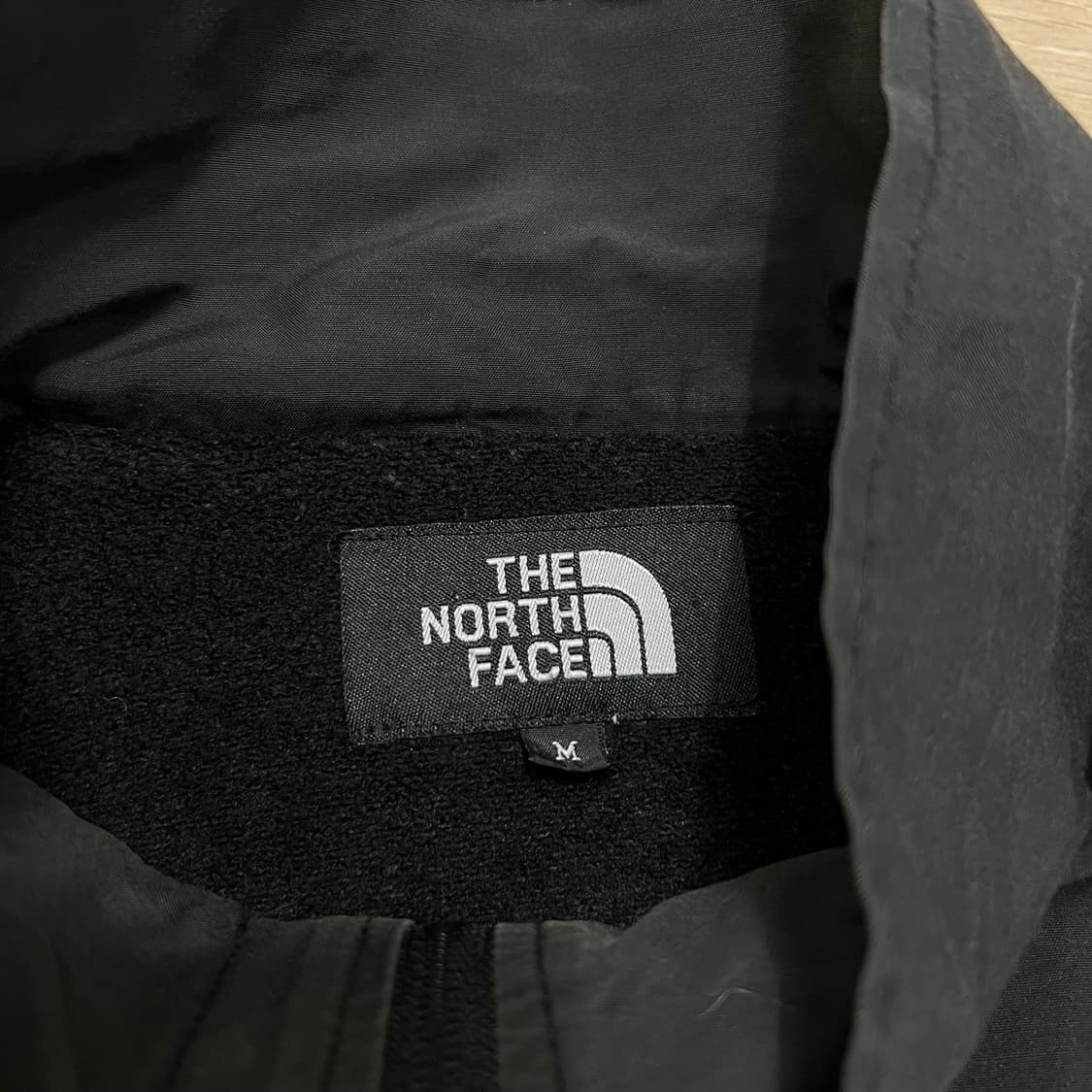 노스페이스 포켓 로고 초판본 바람막이 자켓 [블랙] M/95 상품이미지6