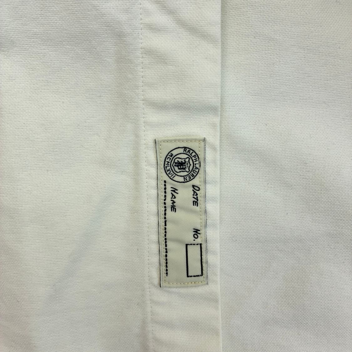 Polo 폴로 랄프로렌 신형 폴로베어 자수 포켓 화이트 옥스포드 셔츠 상품이미지5