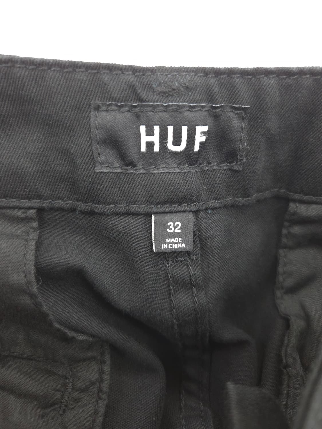 32 허프 HUF 블랙 카고팬츠  와이드핏 워크팬츠 상품이미지9