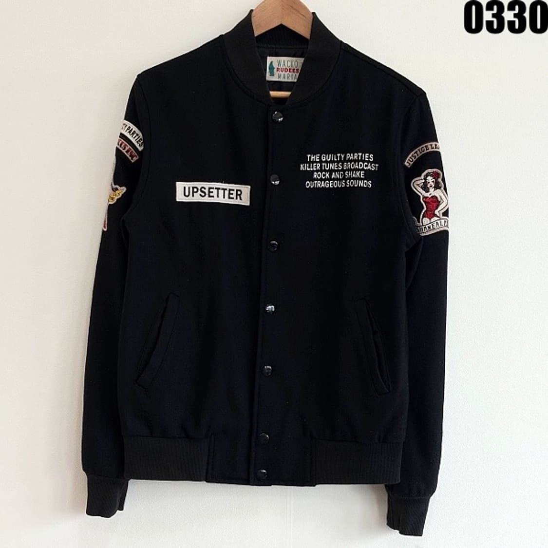 와코마리아 x 루디즈 RUDEES 스타디움 자켓 L 상품이미지3