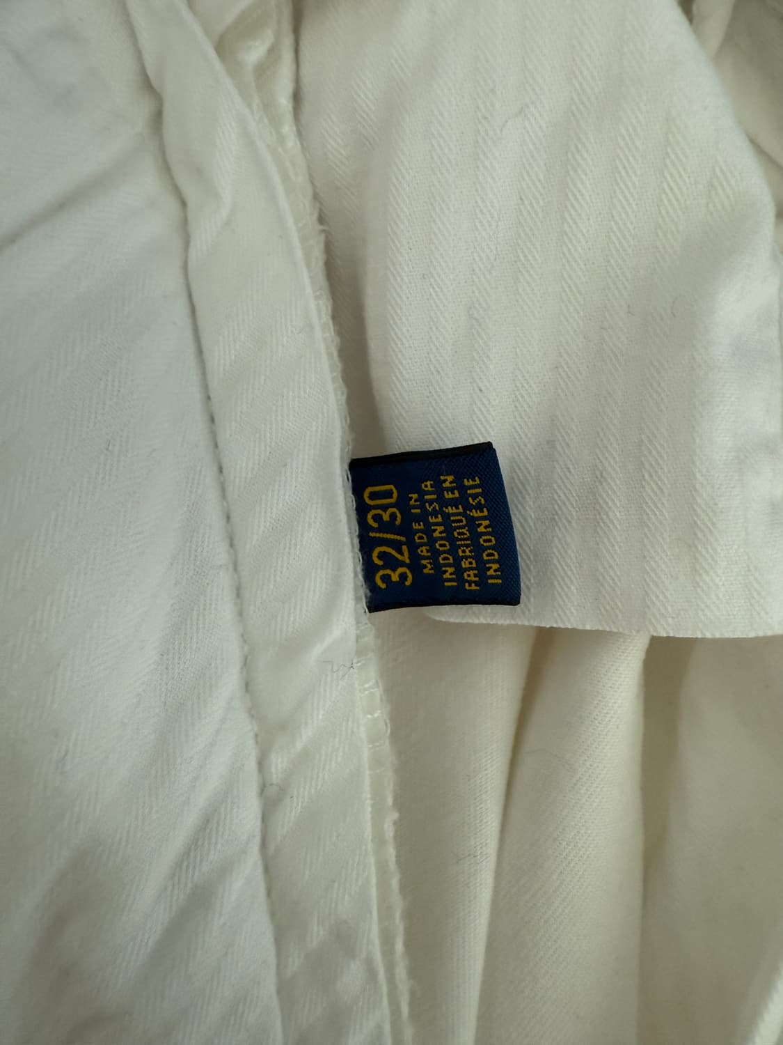 폴로 랄프로렌(Polo Ralph Lauren) 화이트 코튼팬츠 상품이미지9