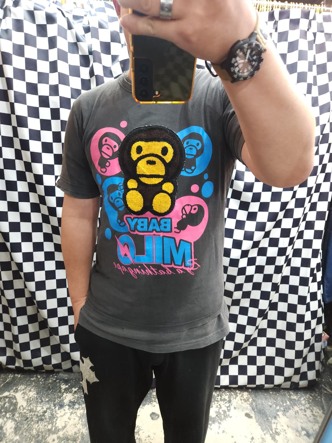 베이프 베이비마일로 반팔티
​
 상품이미지8