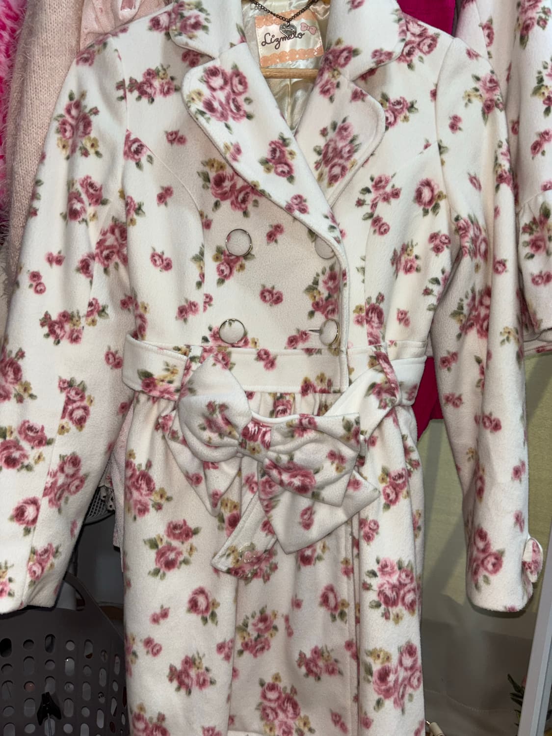 리즈리사 리즈멜로 히메갸루 리본 코트 상품이미지2