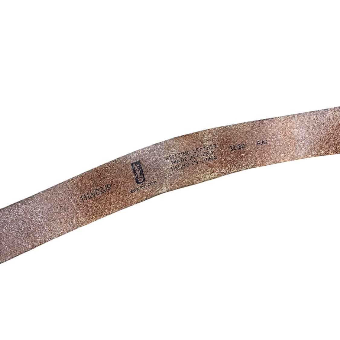 리바이스 웨스턴 리얼 레더 벨트 상품이미지3