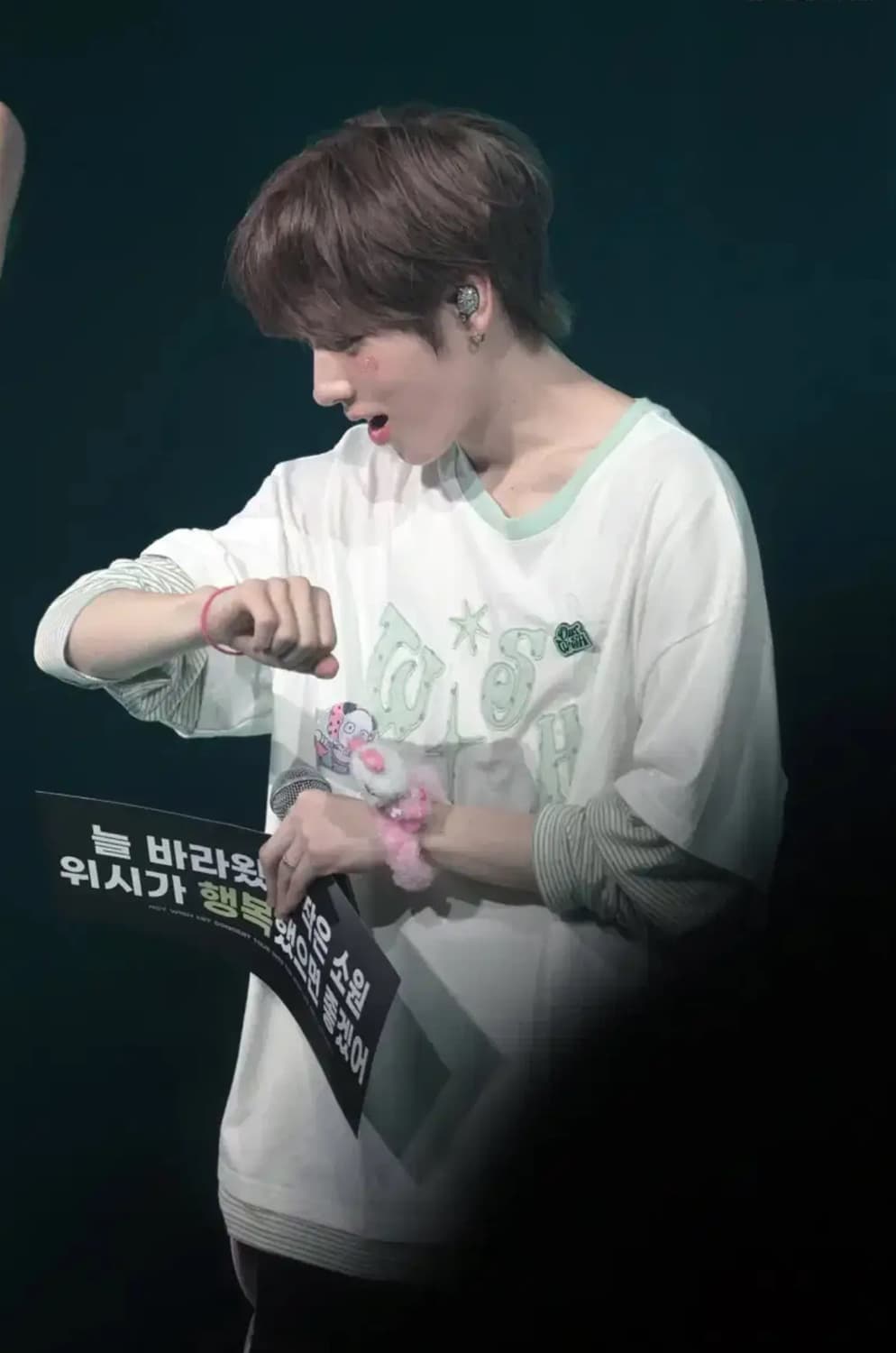 엔시티위시 콘서트 레이어드 티셔츠 위시콘 엠디 분철 md 상품이미지3