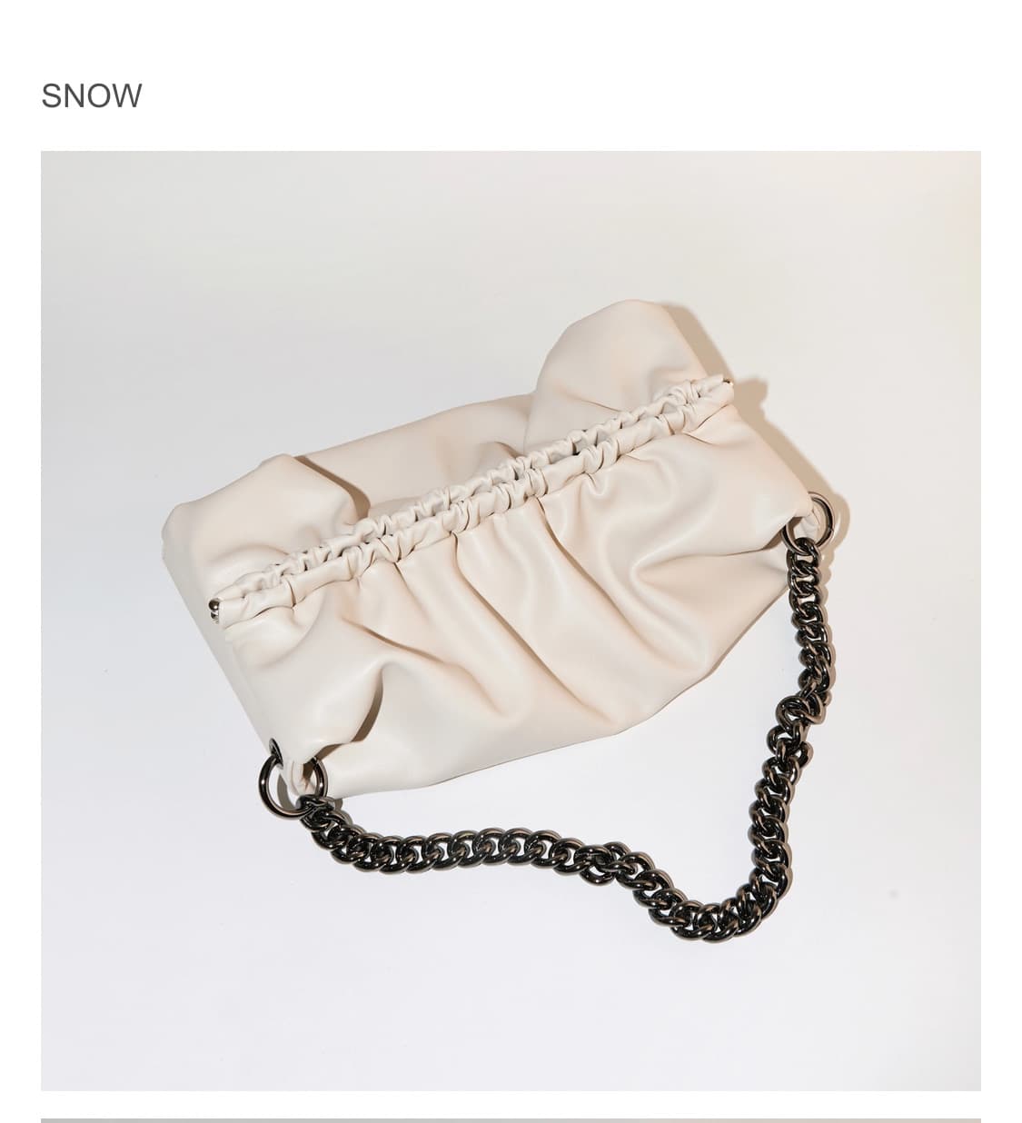 세이모온도 번 백 스노우 M 상품이미지3