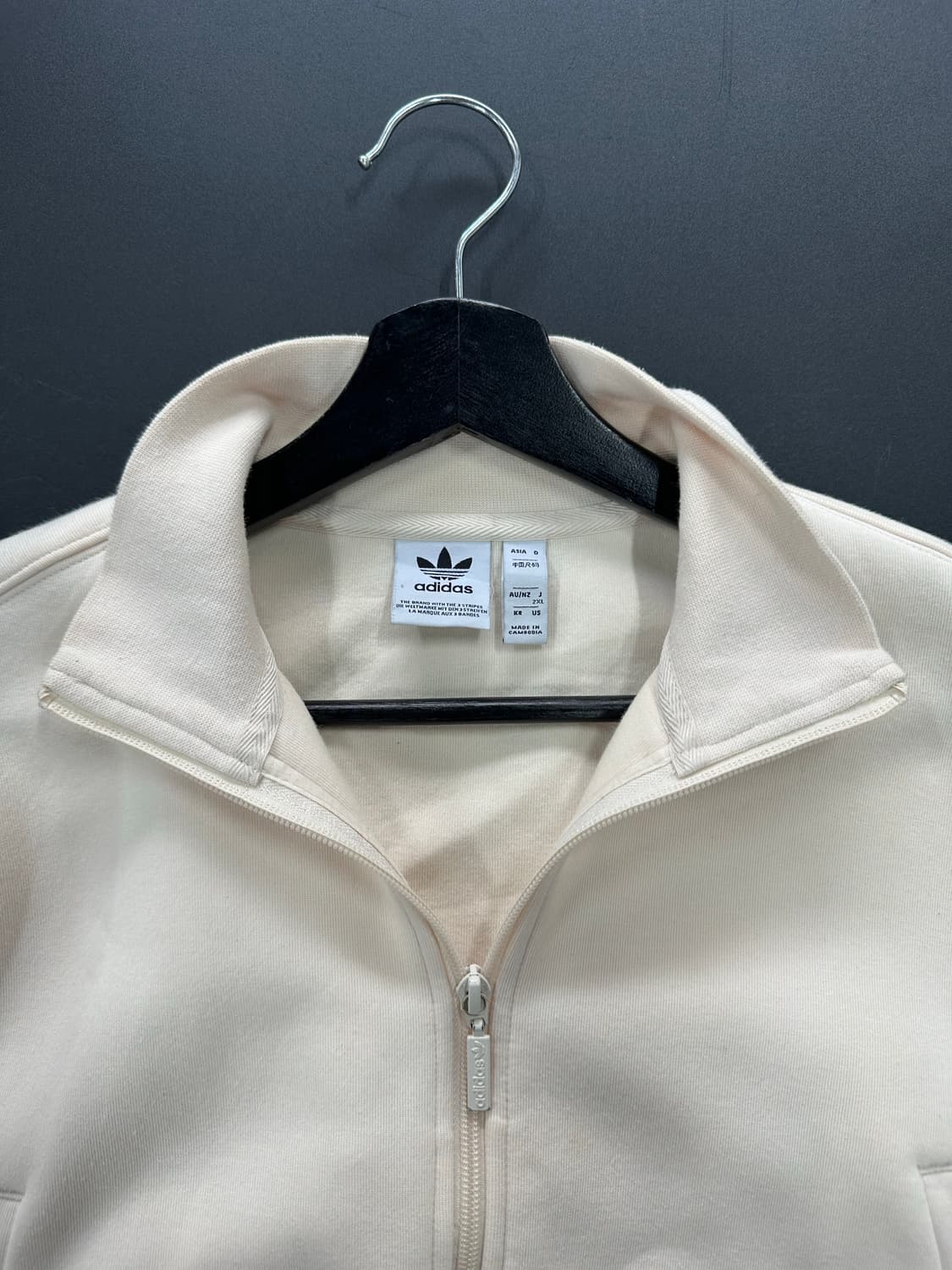 아디다스 뉴클래식 크롭 투웨이 트랙탑져지 크림 상품이미지7