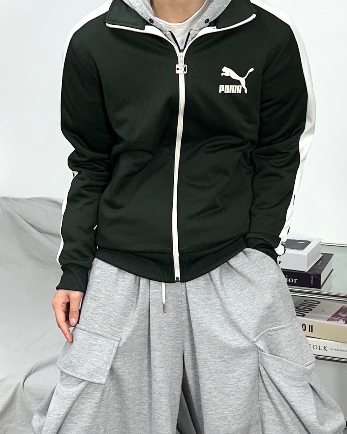 푸마 사이드라인 트랙탑 져지 M 상품이미지2