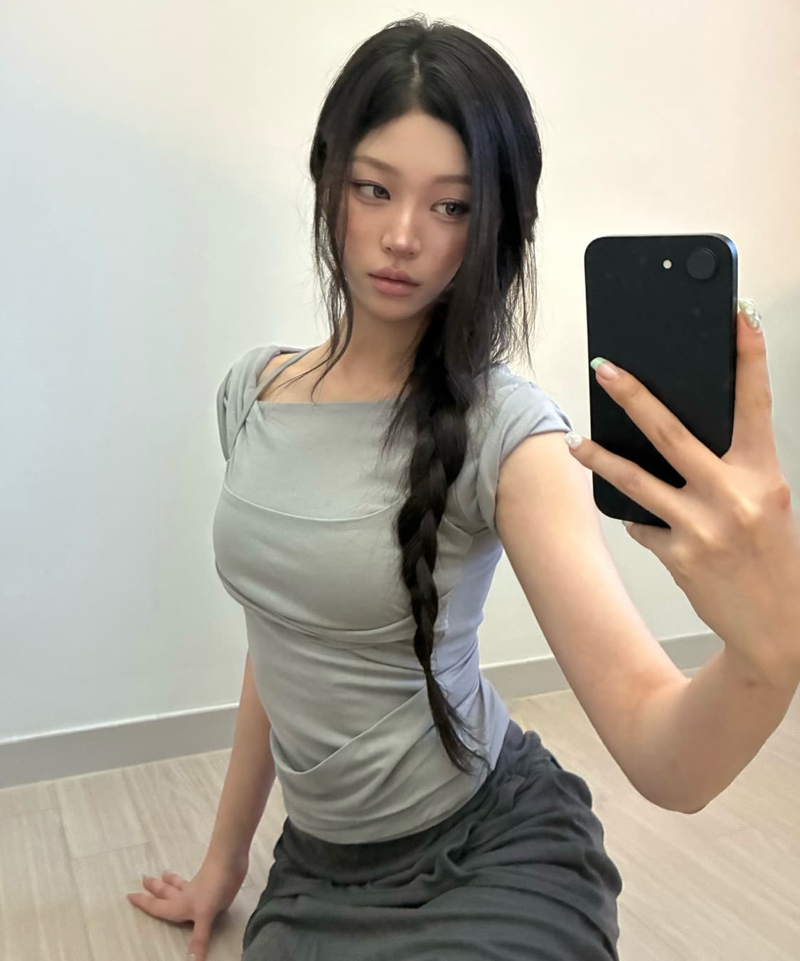 플레어업 레이어드 뷔스티에 티셔츠 상품이미지1