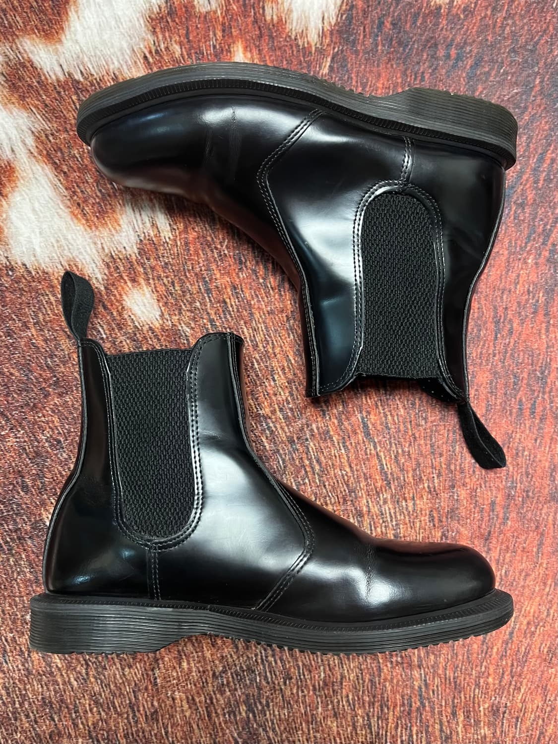 [230] 닥터마틴 플로라 Flora 첼시부츠 블랙 상품이미지2