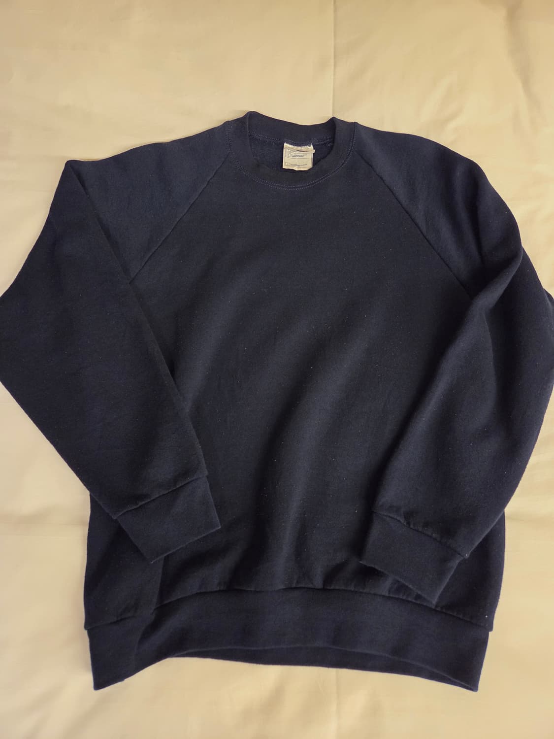 프루트오브더룸 90s 무지 라글란 맨투맨 상품이미지1