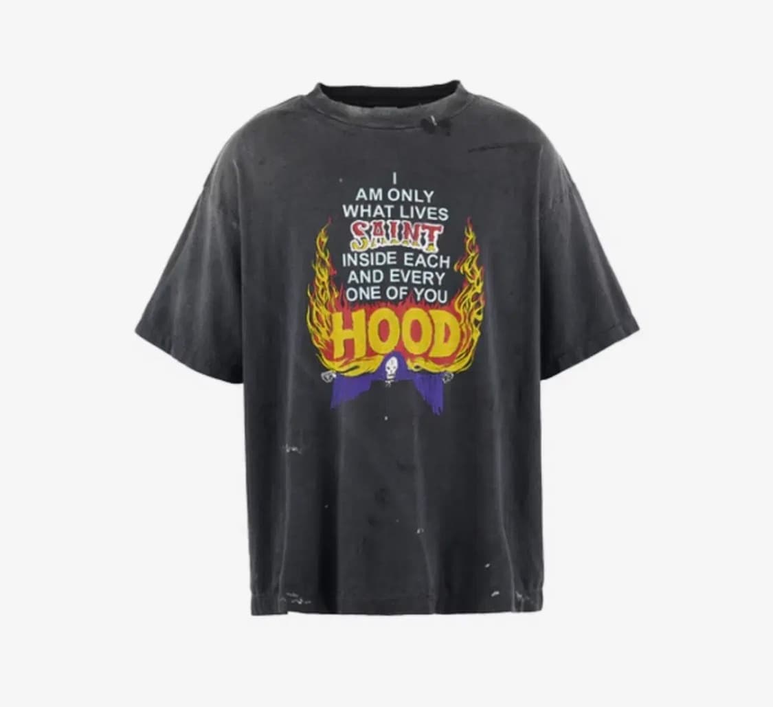 [XXL] 세인트미카엘 x 네이버후드 티셔츠  상품이미지1