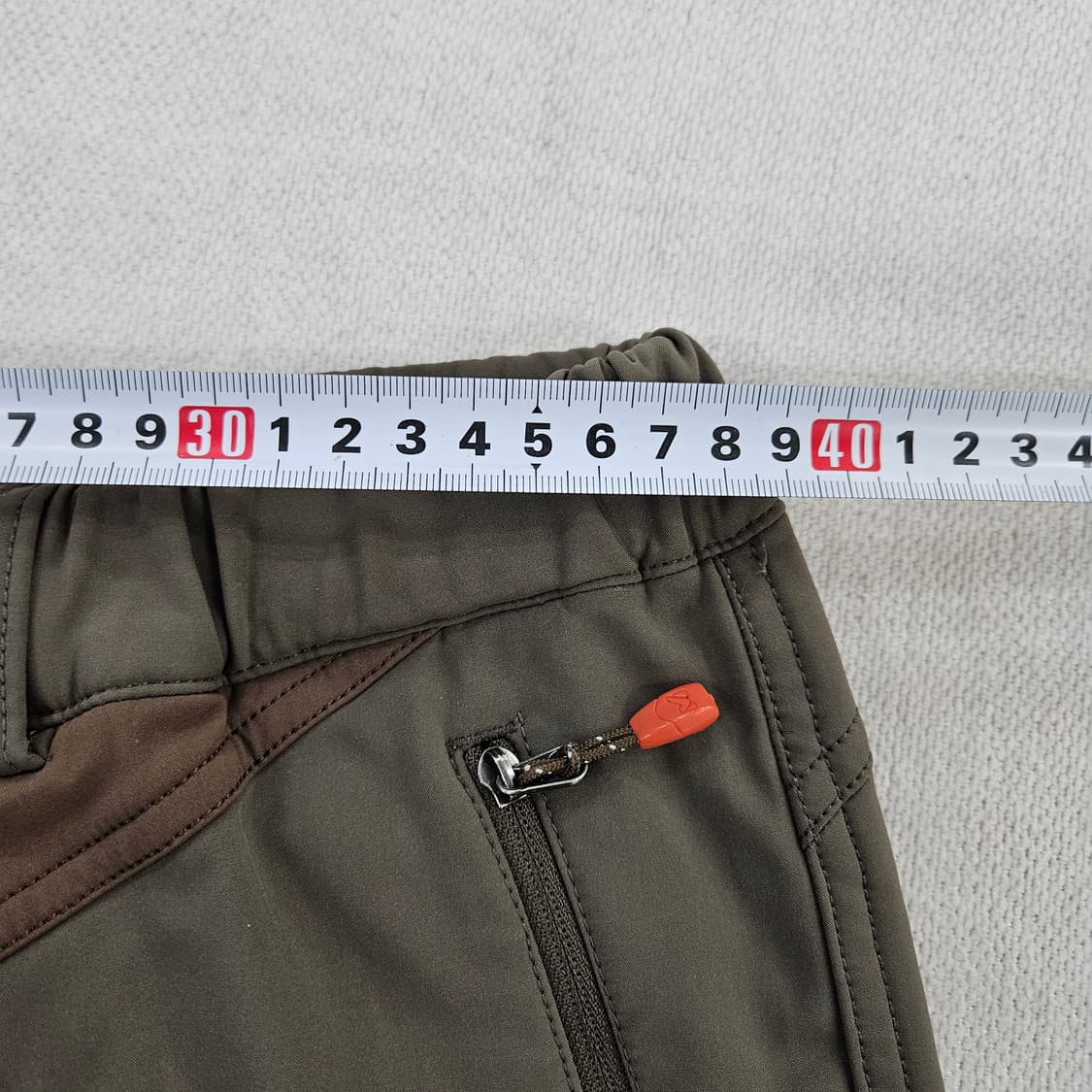 [실측확인] 밀레 기능성 기모 등산 팬츠 0121Y2 상품이미지6