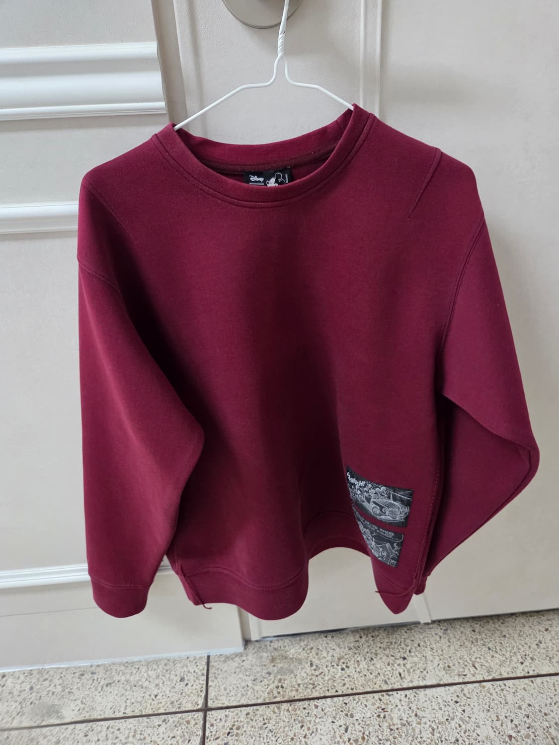 송지오옴모 디즈니 자수 맨투맨 46 상품이미지2