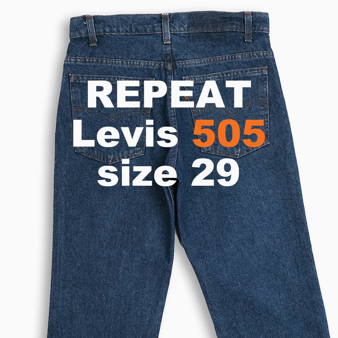 리바이스 505 오렌지탭 80s USA 29 인치 OR5053131 상품이미지1