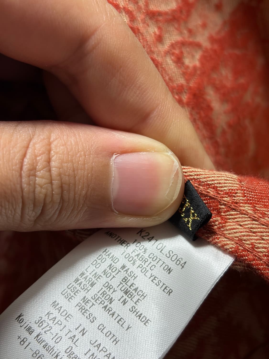 캐피탈 캠프 자카드 플란넬 셔츠  상품이미지3