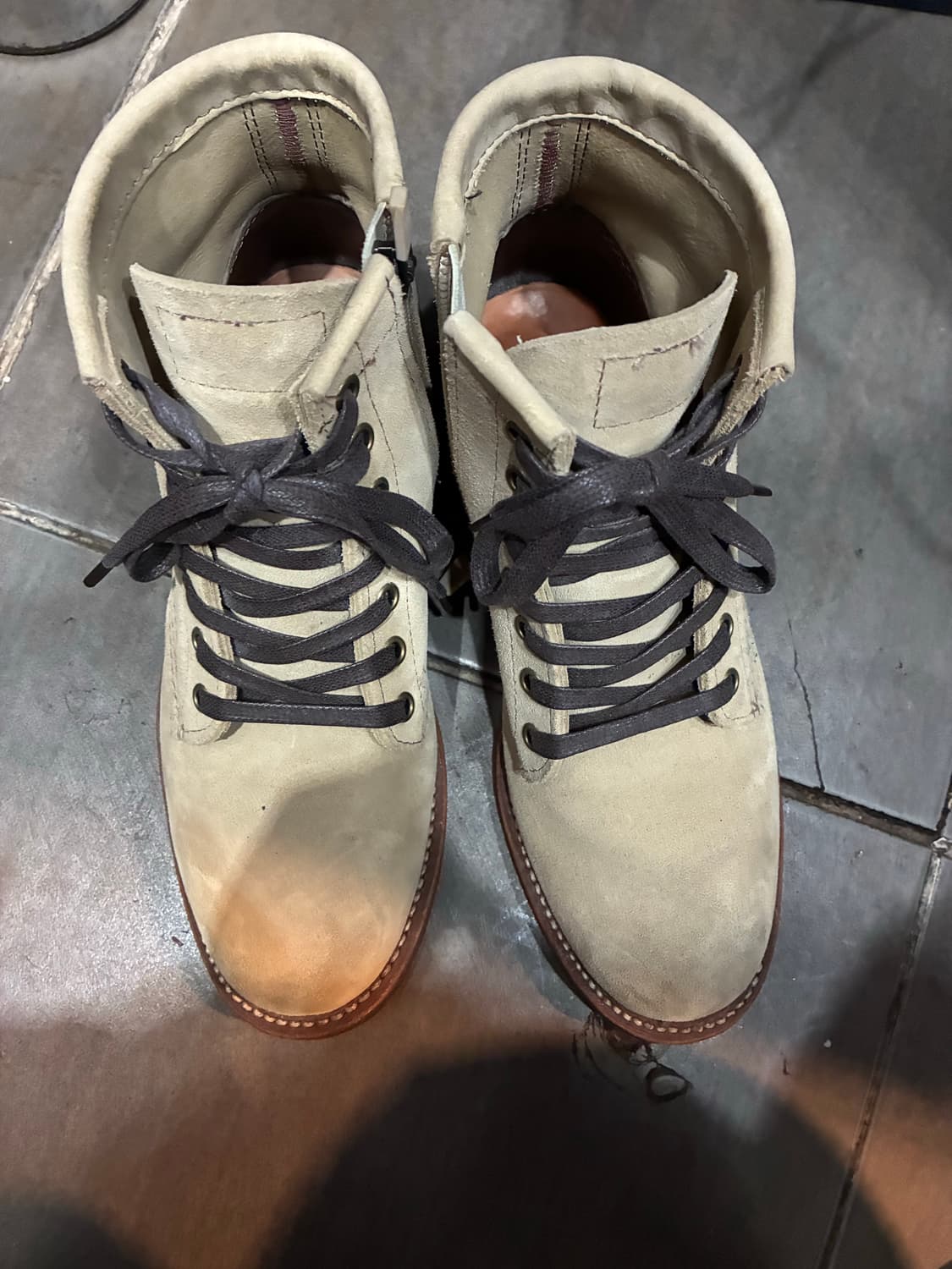 치페와 스웨이드부츠 상품이미지1