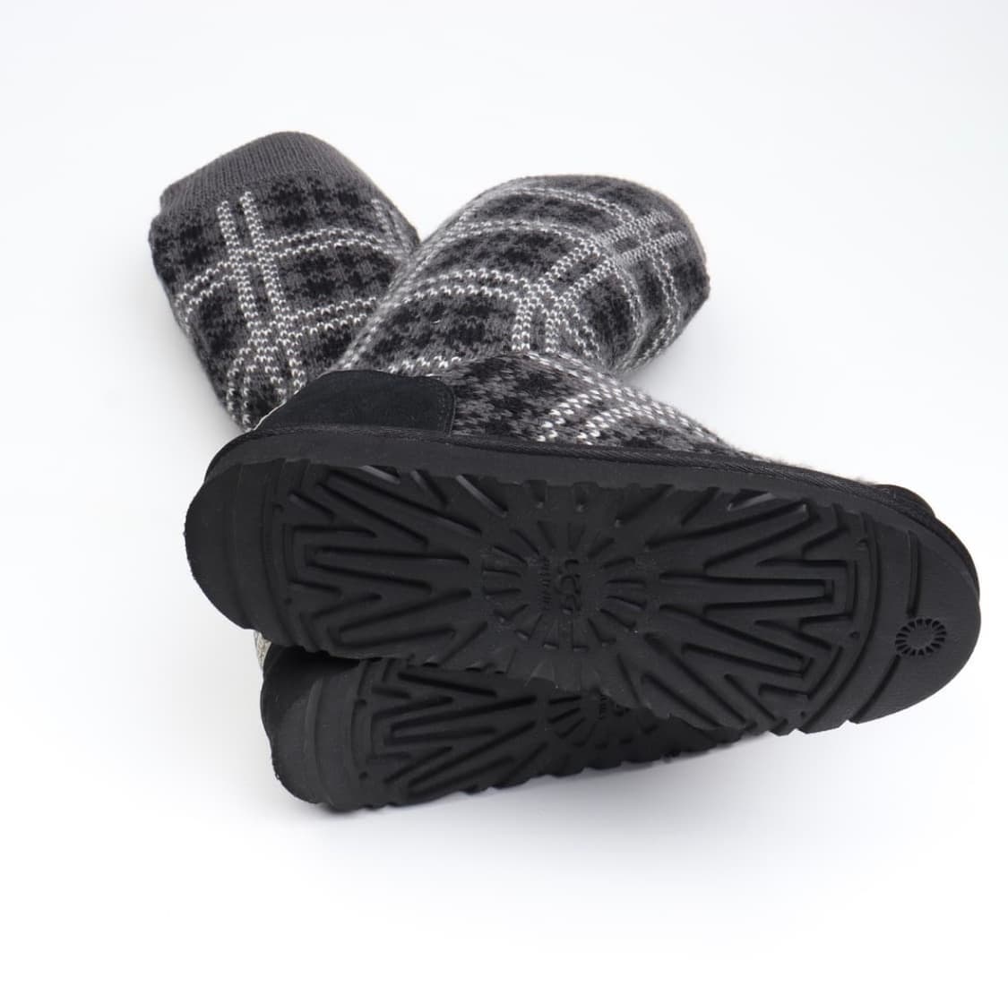 어그 체크 니트 삭스 부츠 상품이미지6