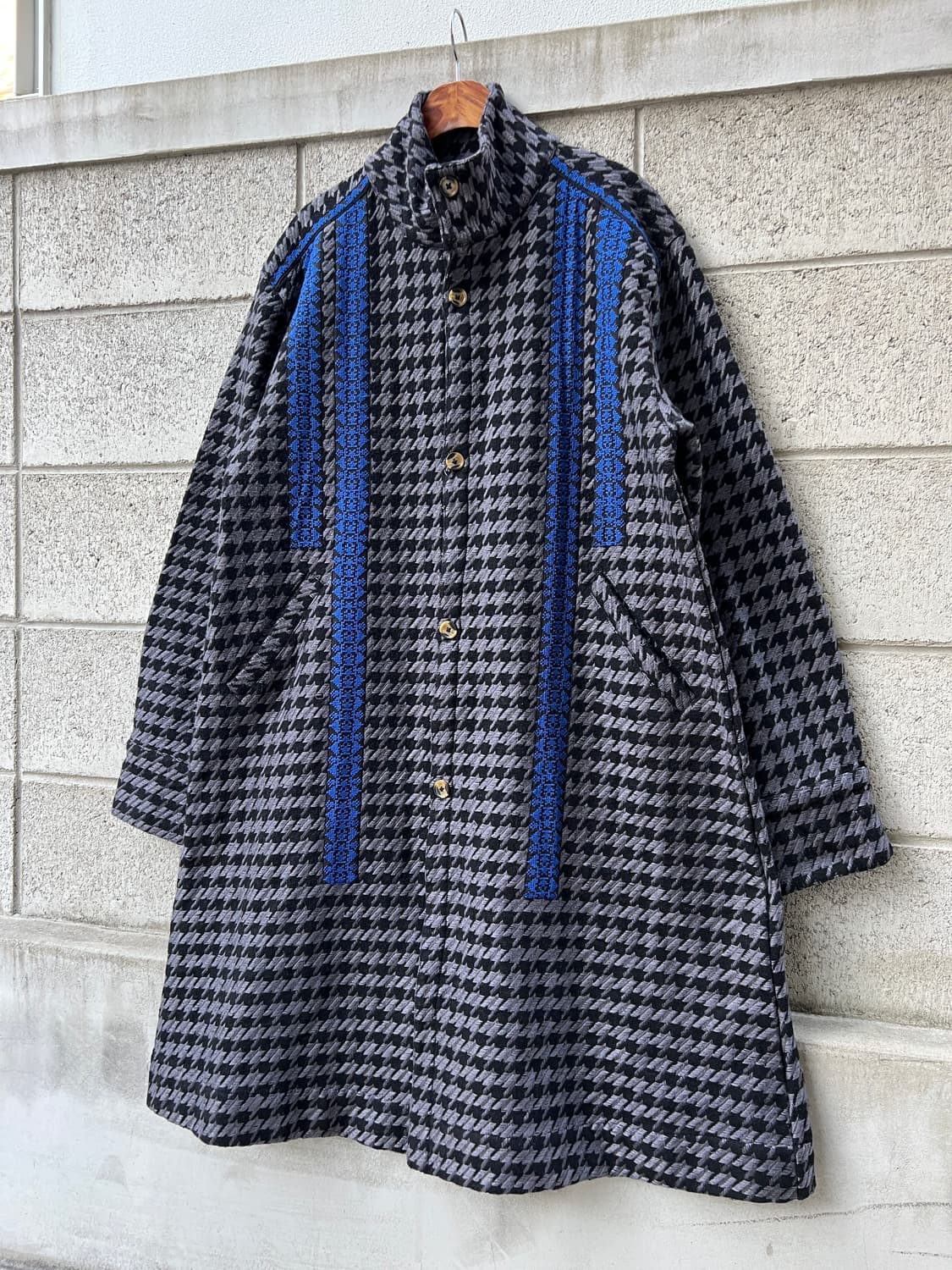AMINA AZTEC CHECK COAT 아즈텍 체크 코트 상품이미지5