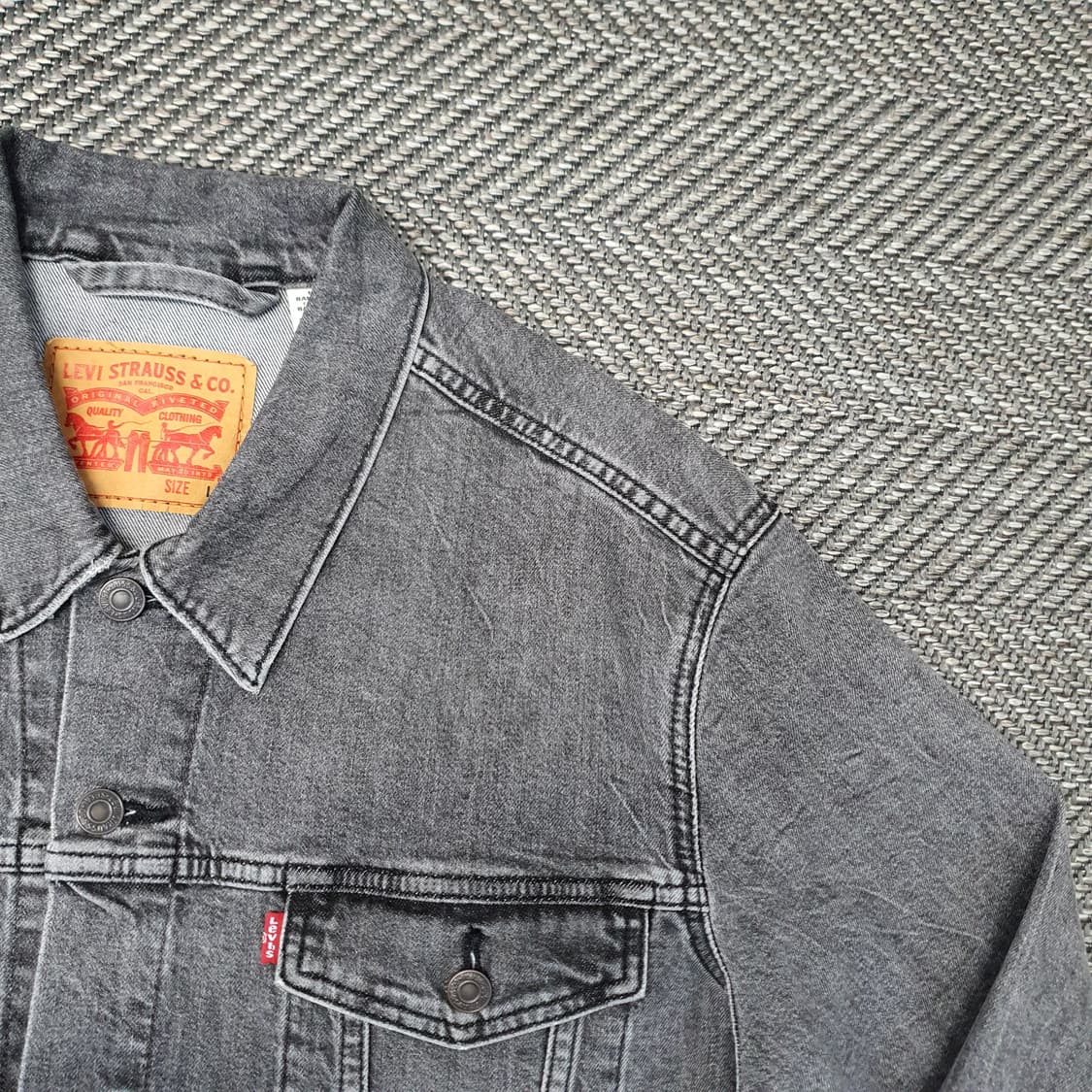 리바이스 데님 청자켓 남자105 상품이미지3