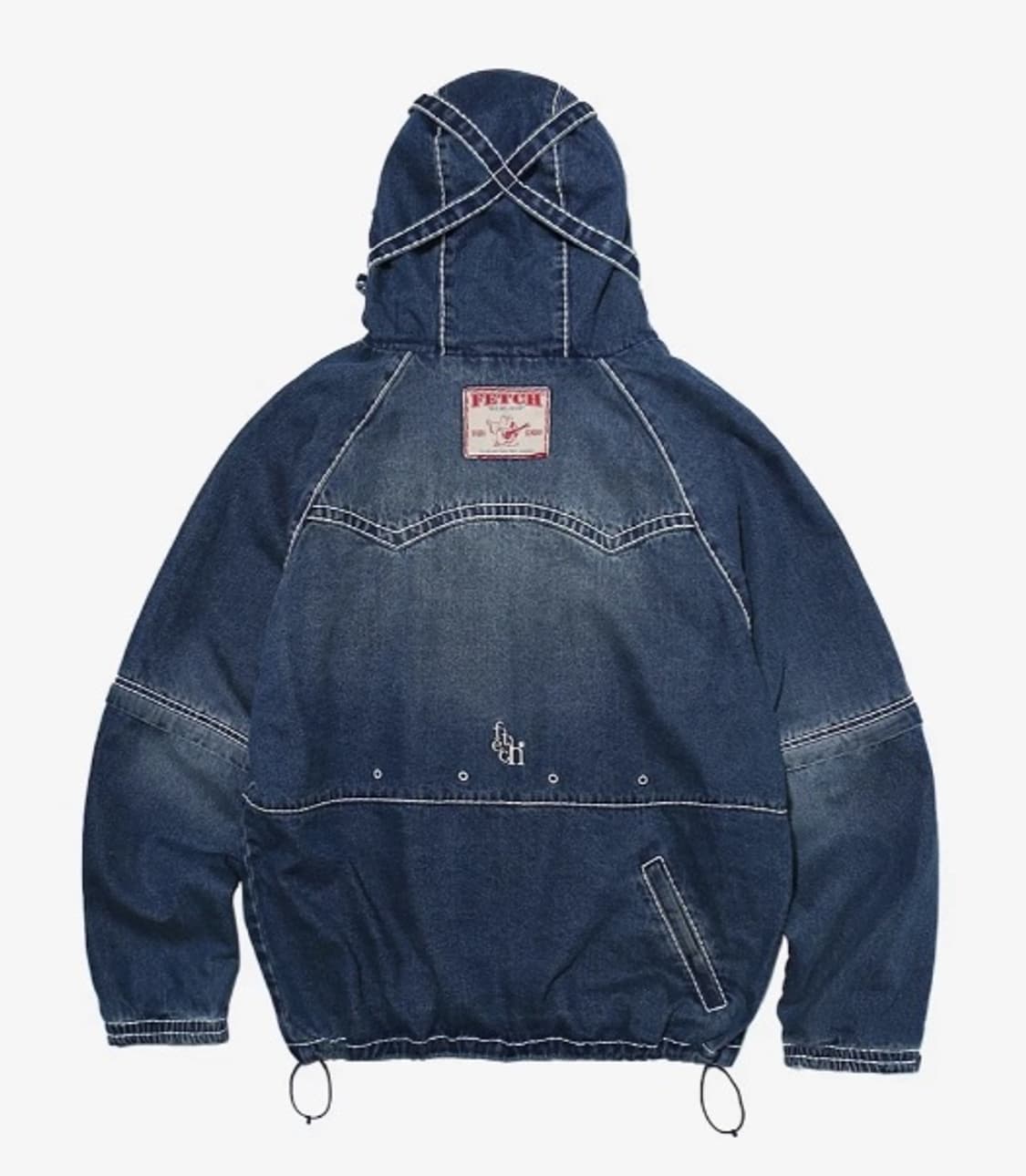 (새상품)트루릴리전 x 페치 세퍼레이트 후드 자켓 인디고 상품이미지6