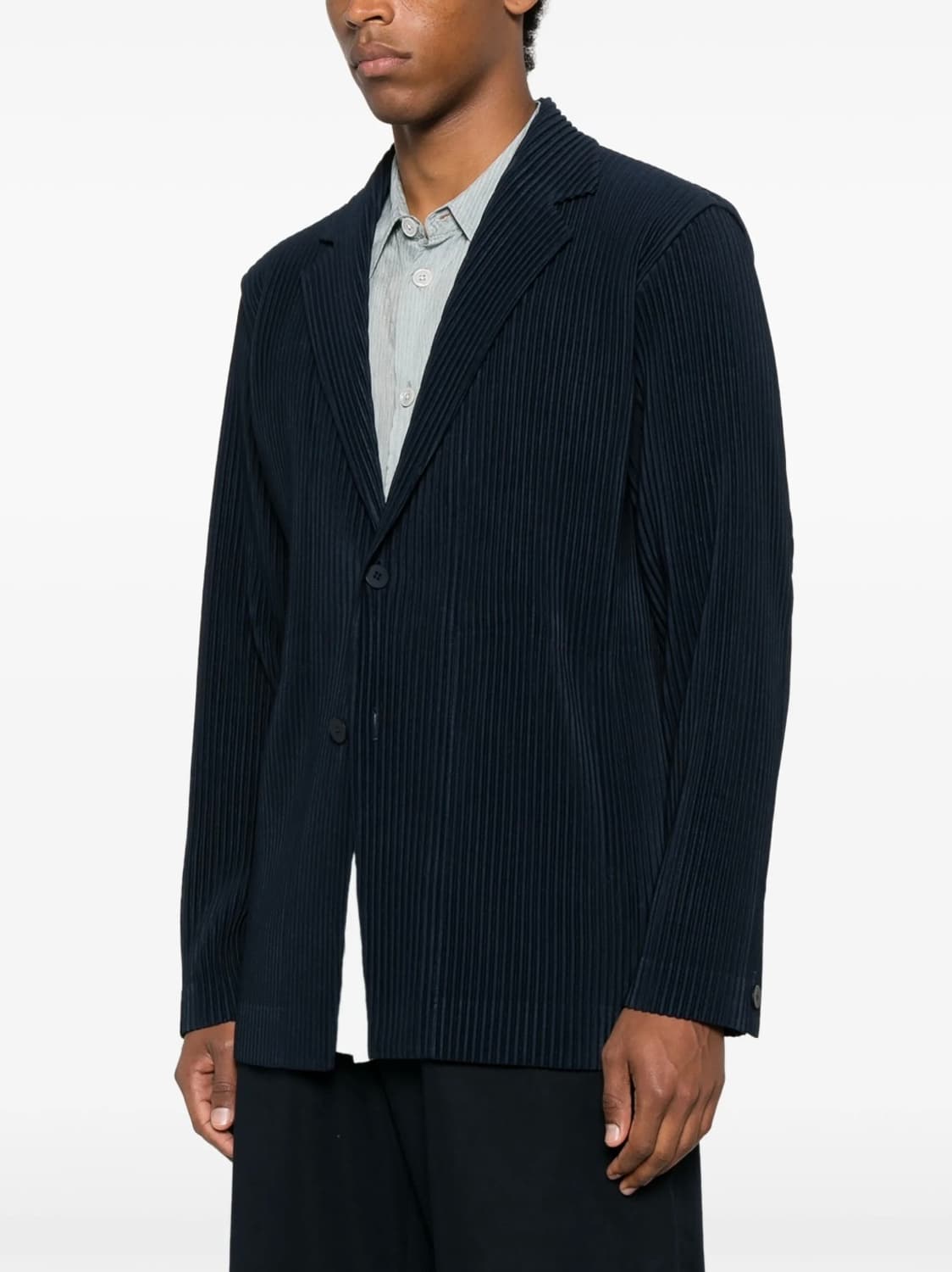 이세이미야케 옴므플리세 베이직 블레이저/자켓 네이비 4사이즈 판매합니다 상품이미지2