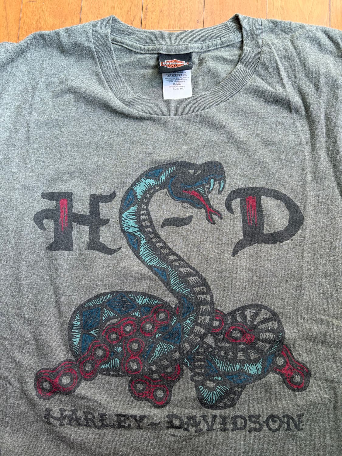 할리데이비슨 반팔 티셔츠 xxxl 사이즈 상품이미지4