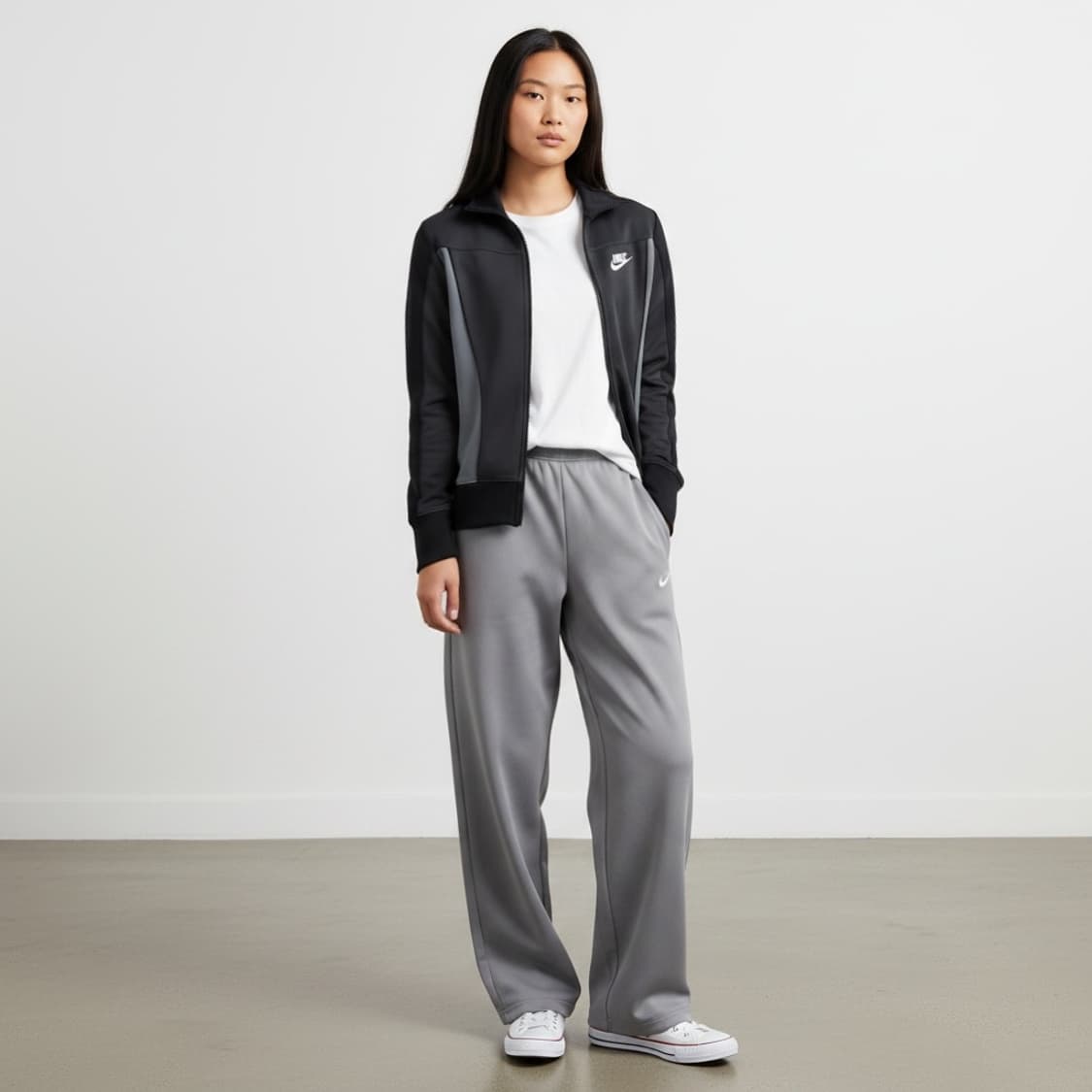 [M] Nike 나이키 우먼즈 멀티 배색 집업 져지 상품이미지3