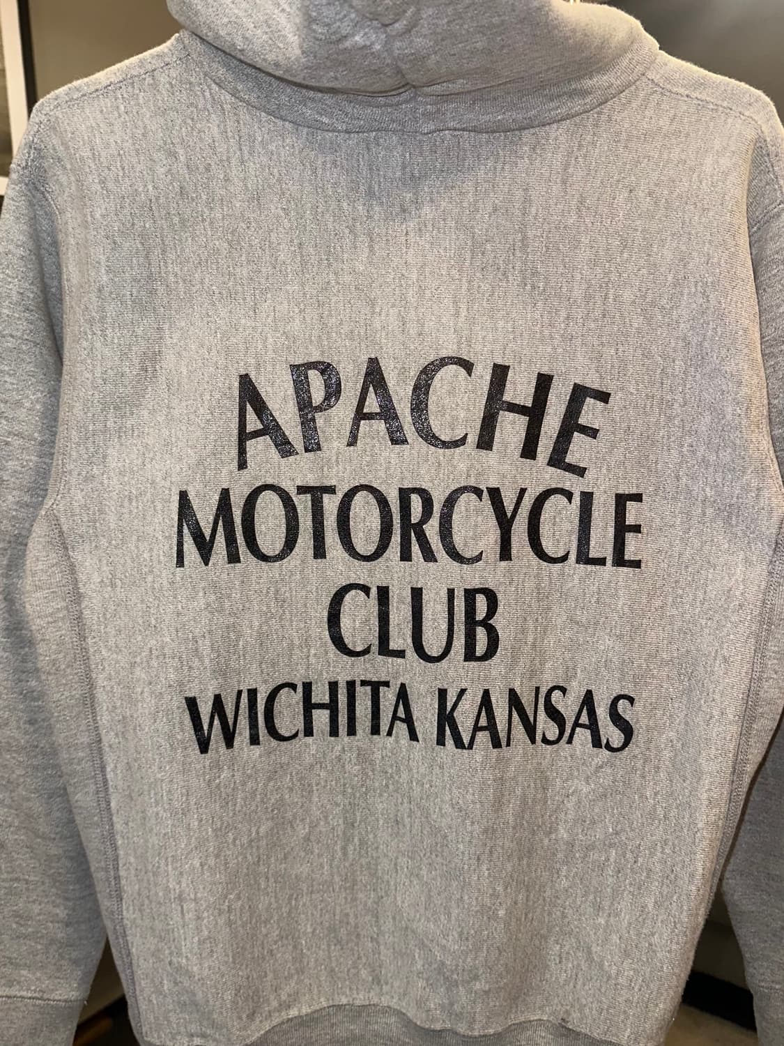 Acoustic Apace Bike reverse hood zip-up 상품이미지8