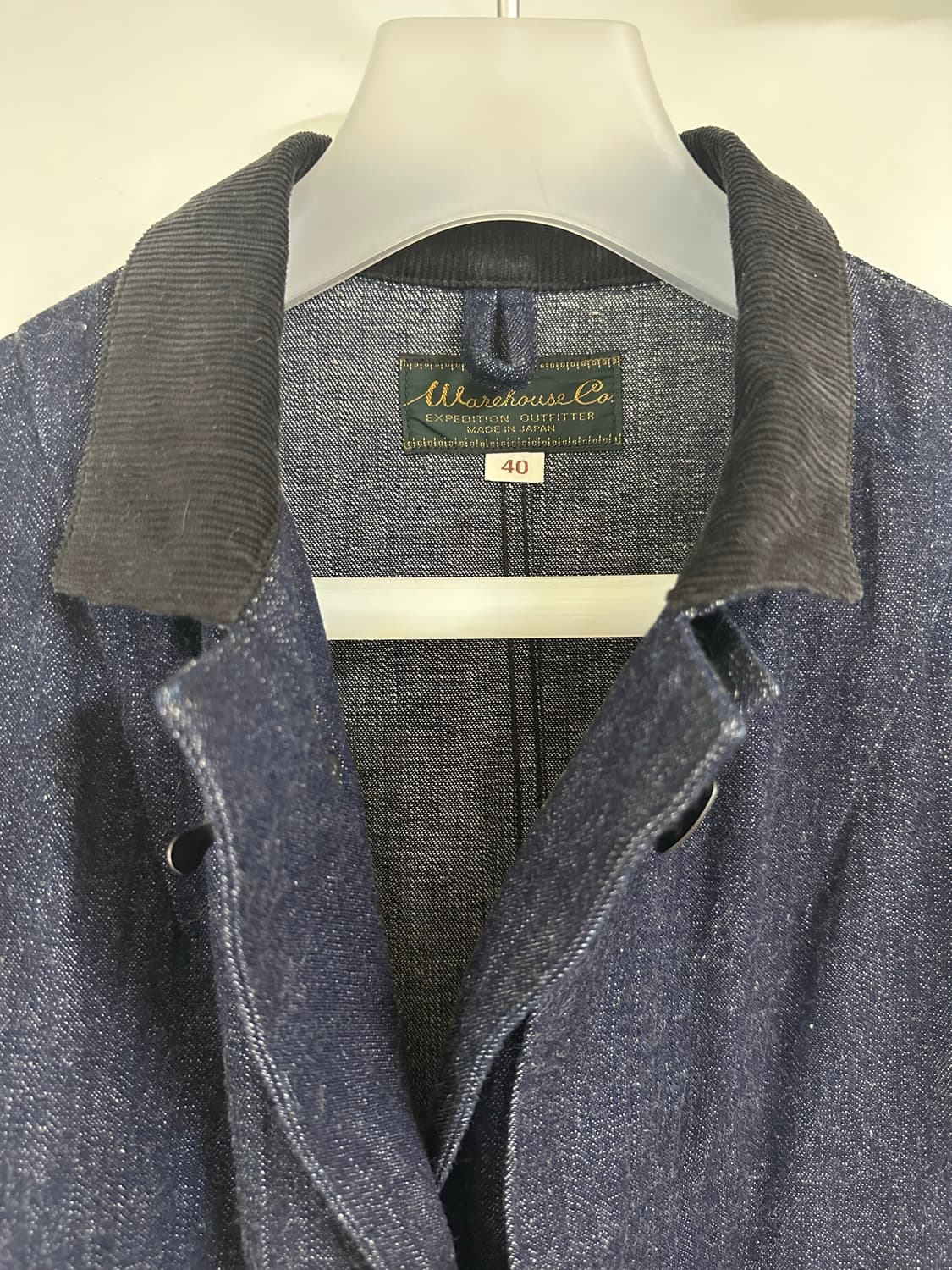 웨어하우스 buckle front 데님 샵코트 상품이미지4