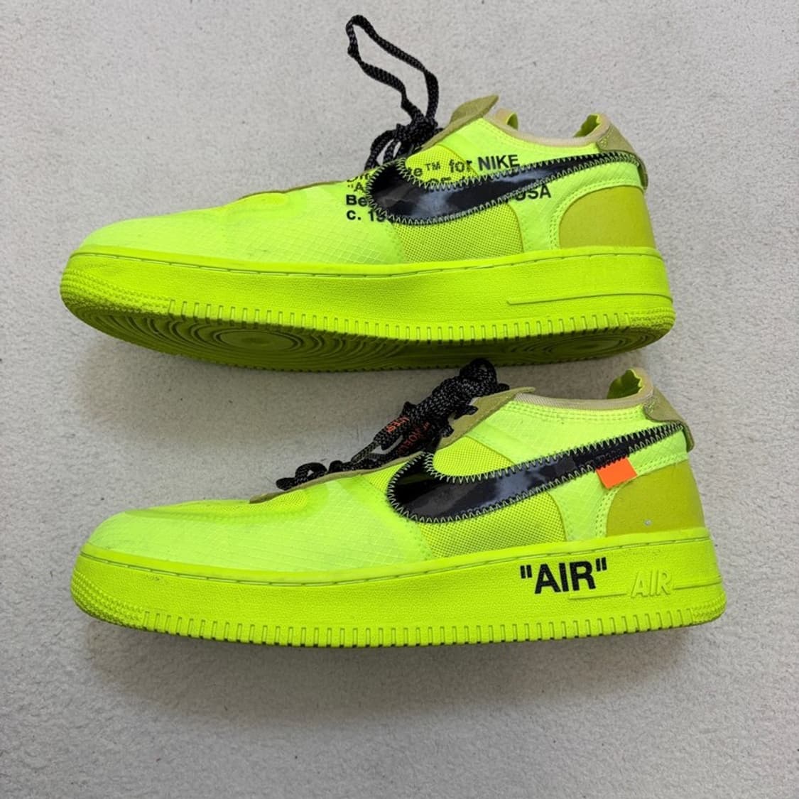 NIKE x OFF WHITE 에어포스 1 로우 볼트 280 상품이미지2