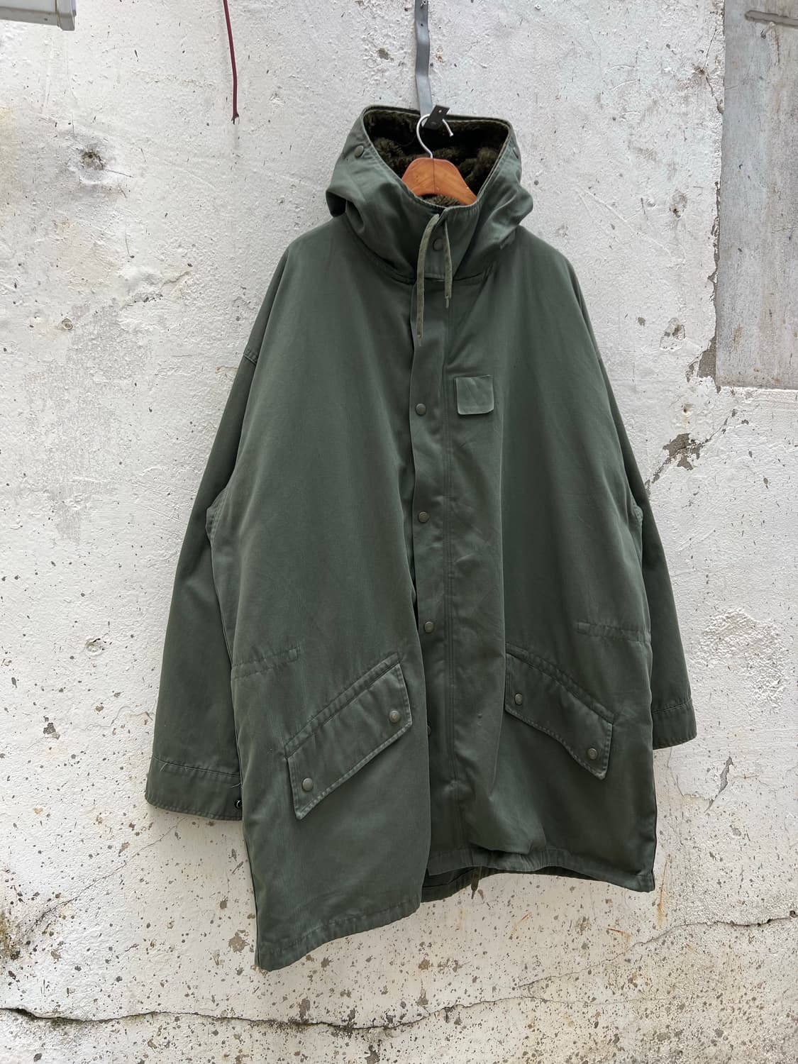 1980s FRENCH ARMY F-1 PARKA 모즈파카 개파카 상품이미지4