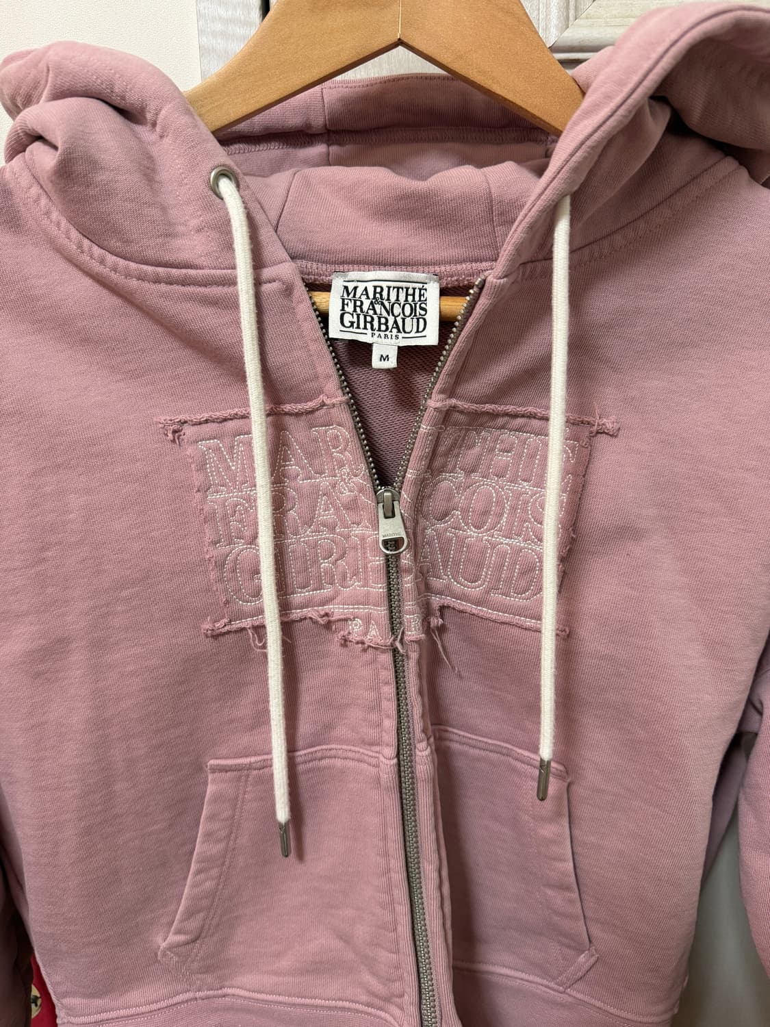 마리떼 후드집업 다크핑크 M 상품이미지4