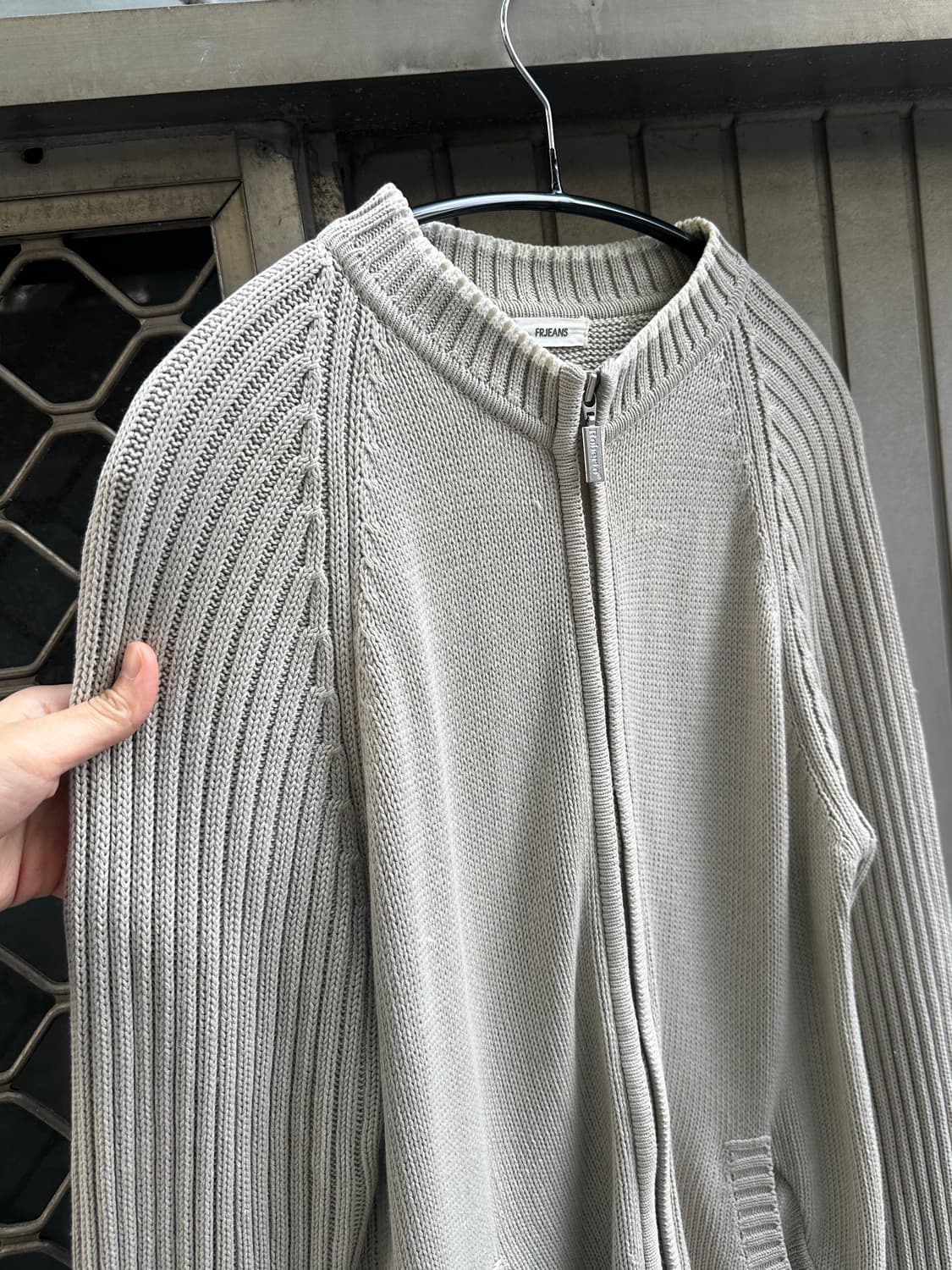 FRJEANS knit zip up 상품이미지5