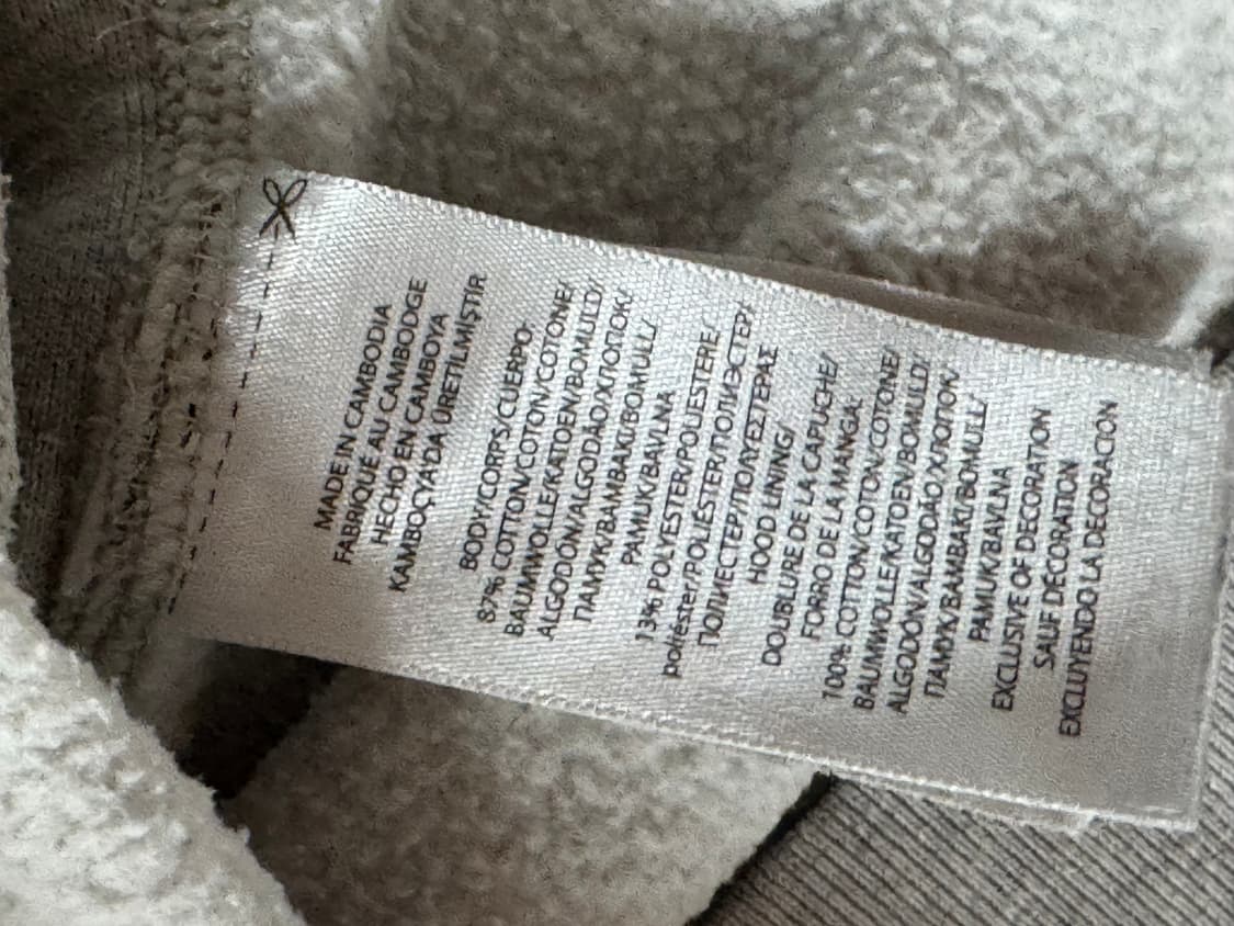 폴로 기모 후드티 L 상품이미지2