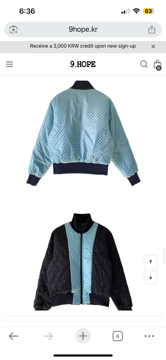 김아홉 도트패딩 상품이미지4