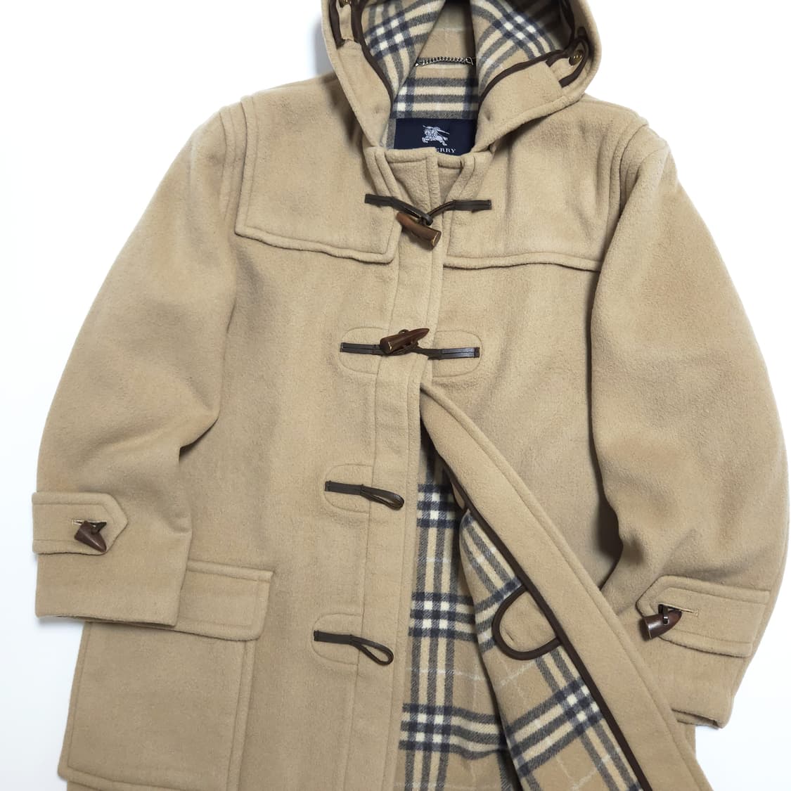 버버리 런던 클래식 후드 떡볶이 더플 코트 상품이미지3