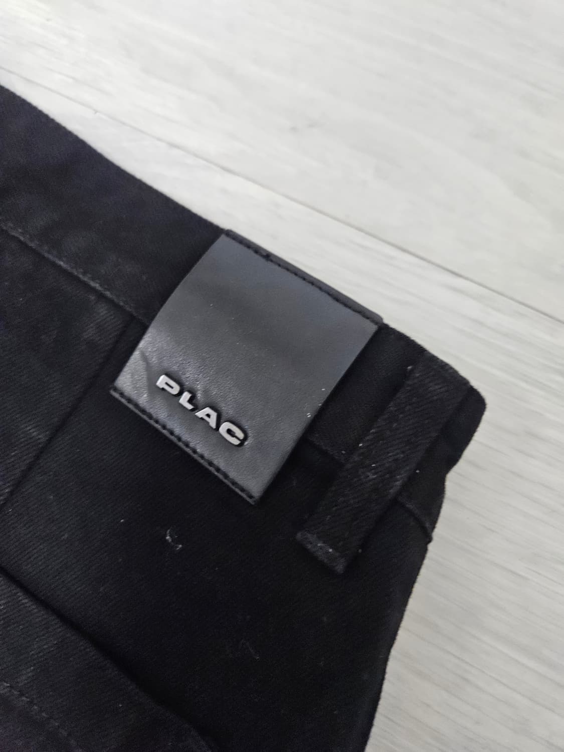 PLAC 블랙 투턱 팬츠 상품이미지3