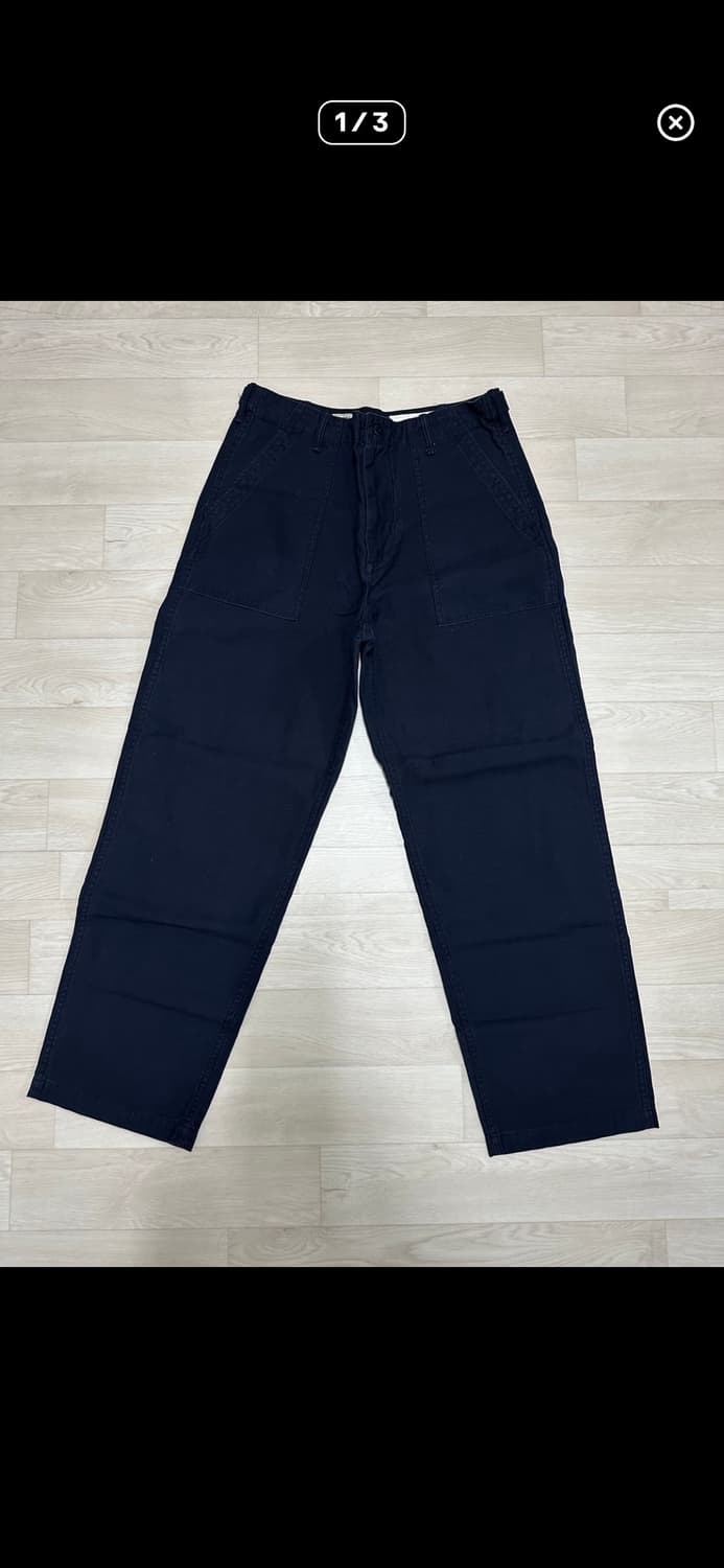 Khakis 카키스 stock pant g2 네이비 L 상품이미지2