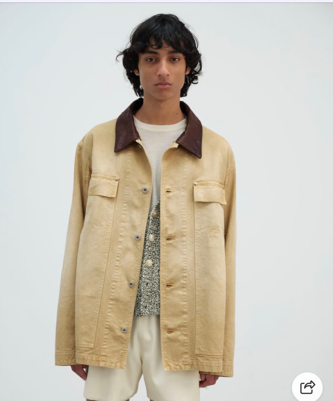 오라리 덕코튼블루종 베이지 팝니다. 상품이미지2