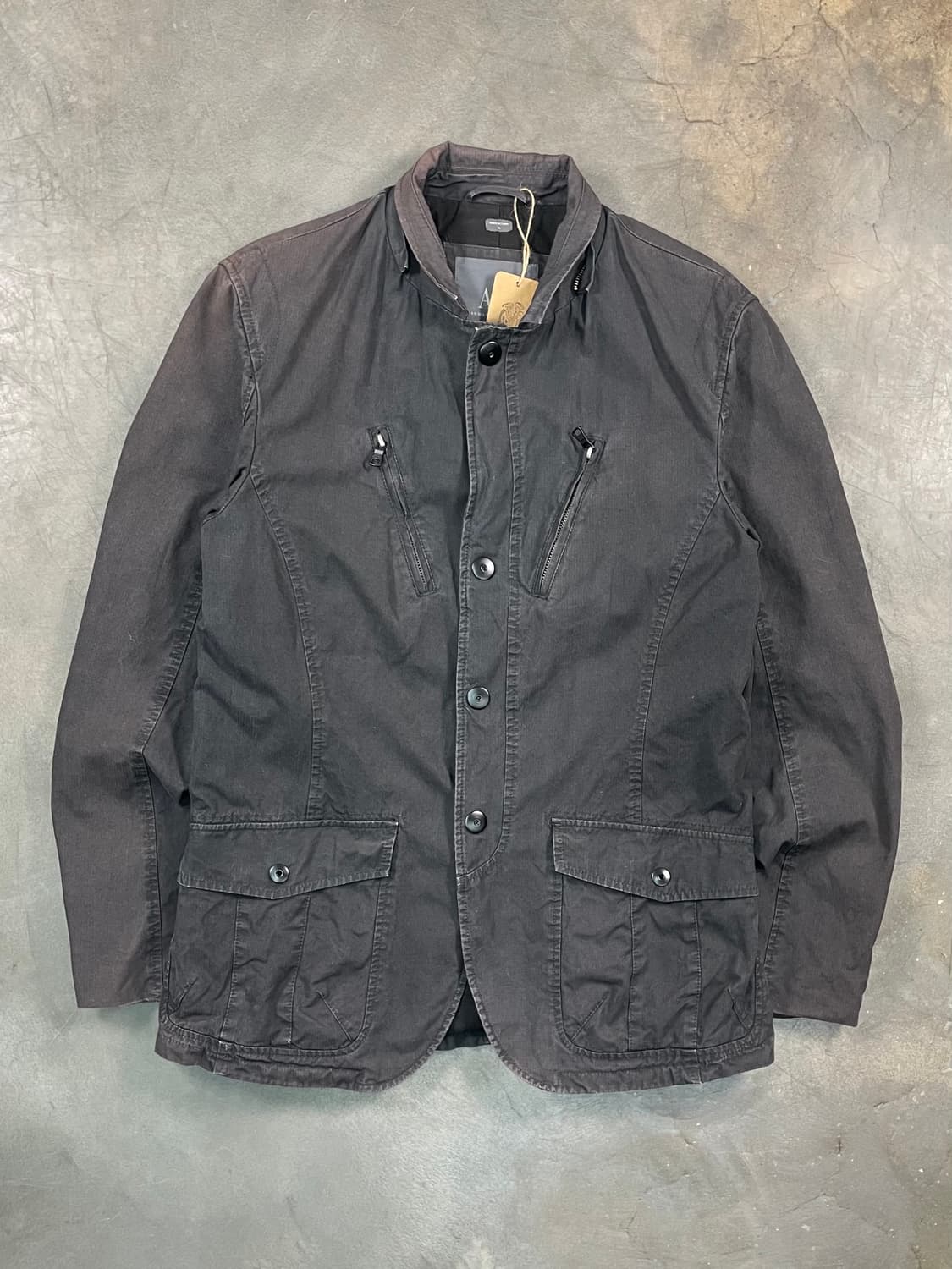 아르마니 페이디드 멀티포켓 블레아저 자켓 상품이미지1